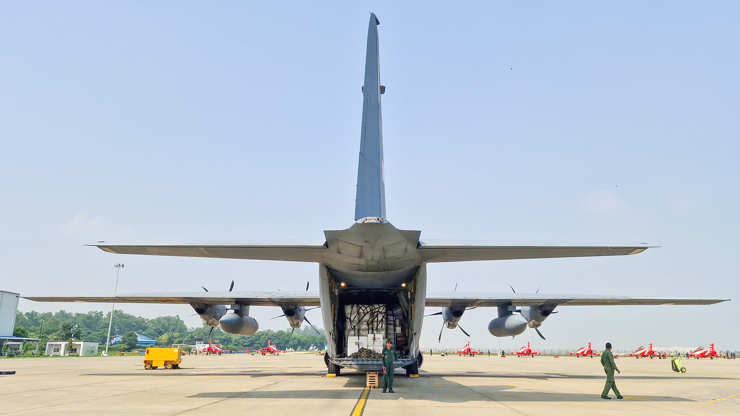 India Sends Relief Material to Nepal #Gallery India Sends Relief Material to Nepal #Gallery