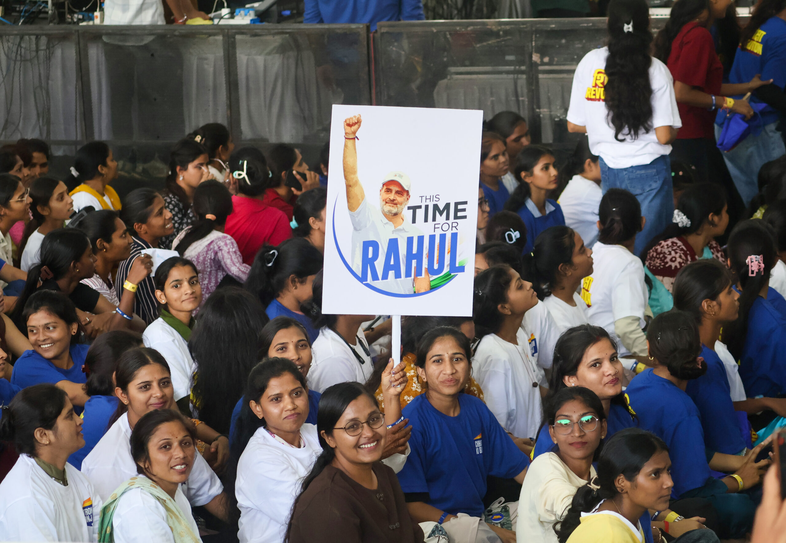 Indore: Rahul Gandhi's ‘Chhatron Ki Goonj’ event #Gallery Indore: Rahul Gandhi's ‘Chhatron Ki Goonj’ event #Gallery