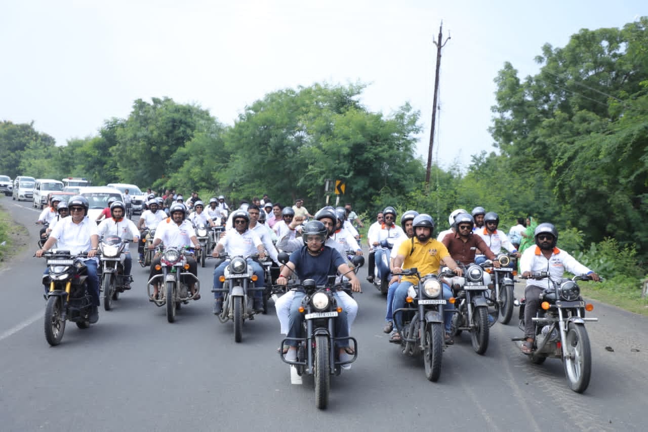 Gujarat: Seva Yatra bike rally reaches Panchmahal Gujarat: Seva Yatra bike rally reaches Panchmahal