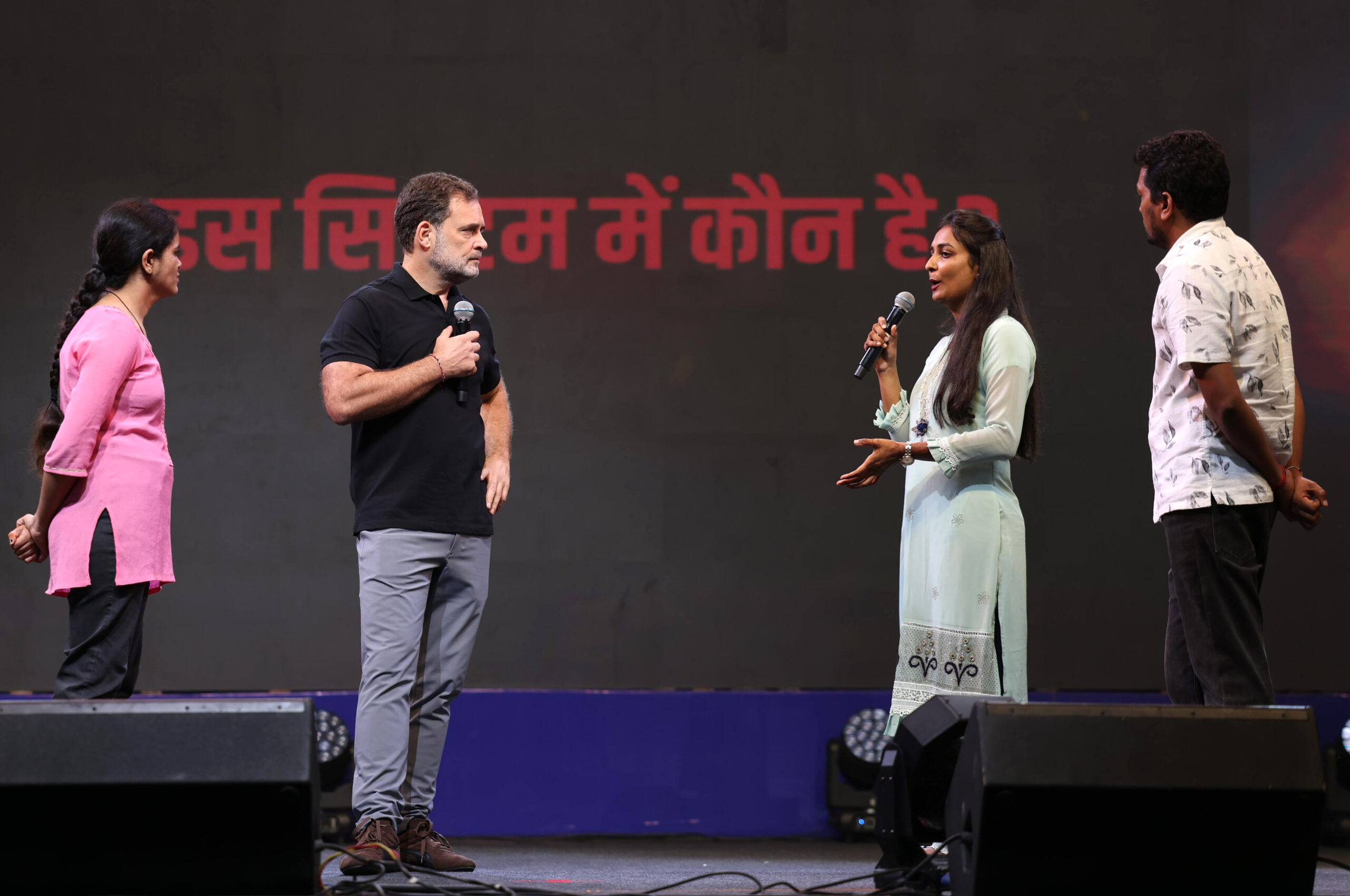 Indore: Rahul Gandhi's ‘Chhatron Ki Goonj’ Programme #Gallery Indore: Rahul Gandhi's ‘Chhatron Ki Goonj’ Programme #Gallery