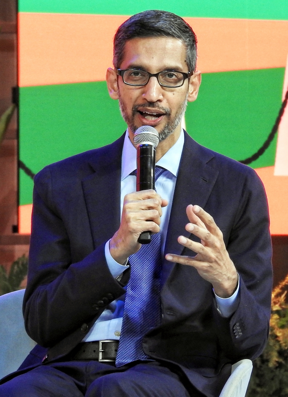 New Delhi: Google and Alphabet CEO Sundar Pichai speaks at the 'Google for India' event, in New Delhi on Monday, December 19, 2022. (Photo: Anupam Gautam/IANS)