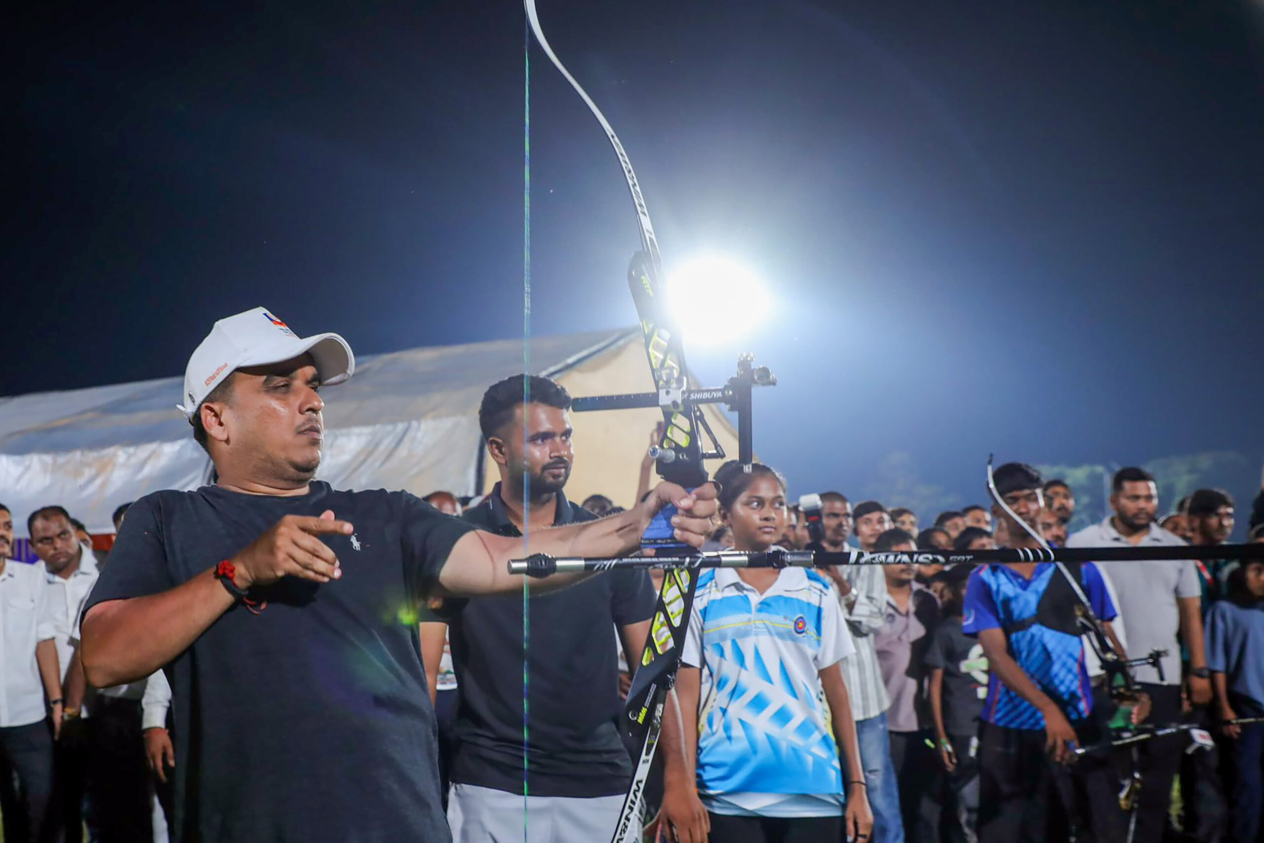 Dahod: Harsh Sanghavi interacts with players at Sports Complex #Gallery Dahod: Harsh Sanghavi interacts with players at Sports Complex #Gallery