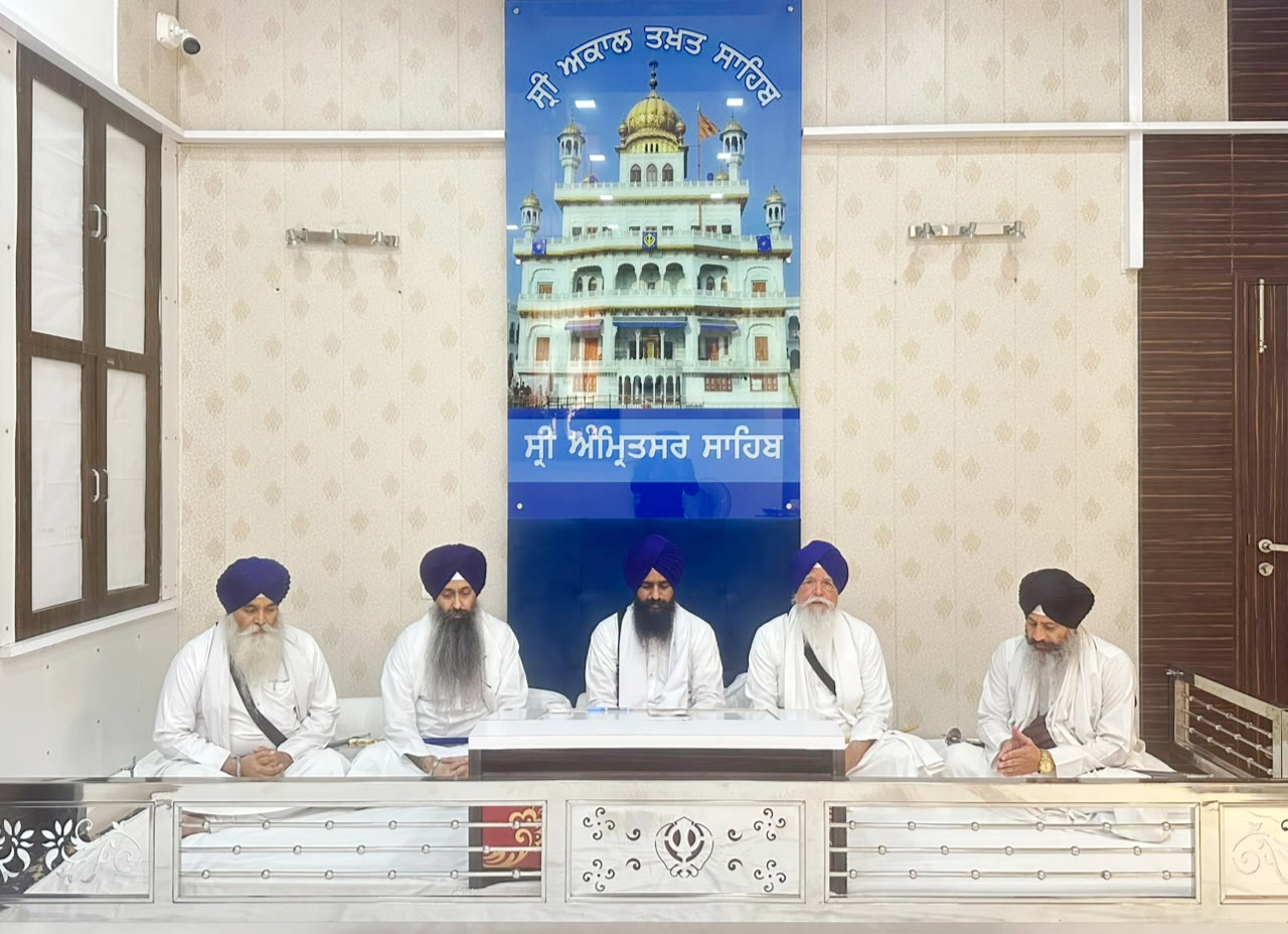 Amritsar: Panj Singh Sahibs meeting at Akal Takht Secretariat #Gallery Amritsar: Panj Singh Sahibs meeting at Akal Takht Secretariat #Gallery