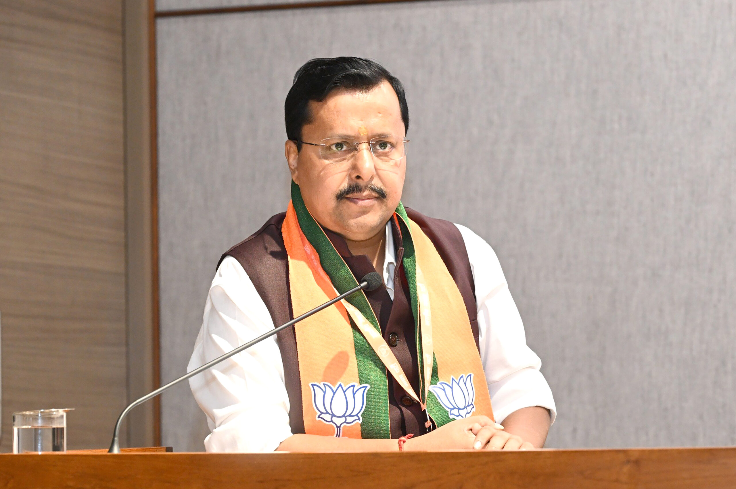 New Delhi: Nitin Nabin at BJP national social media workshop #Gallery New Delhi: Nitin Nabin at BJP national social media workshop #Gallery