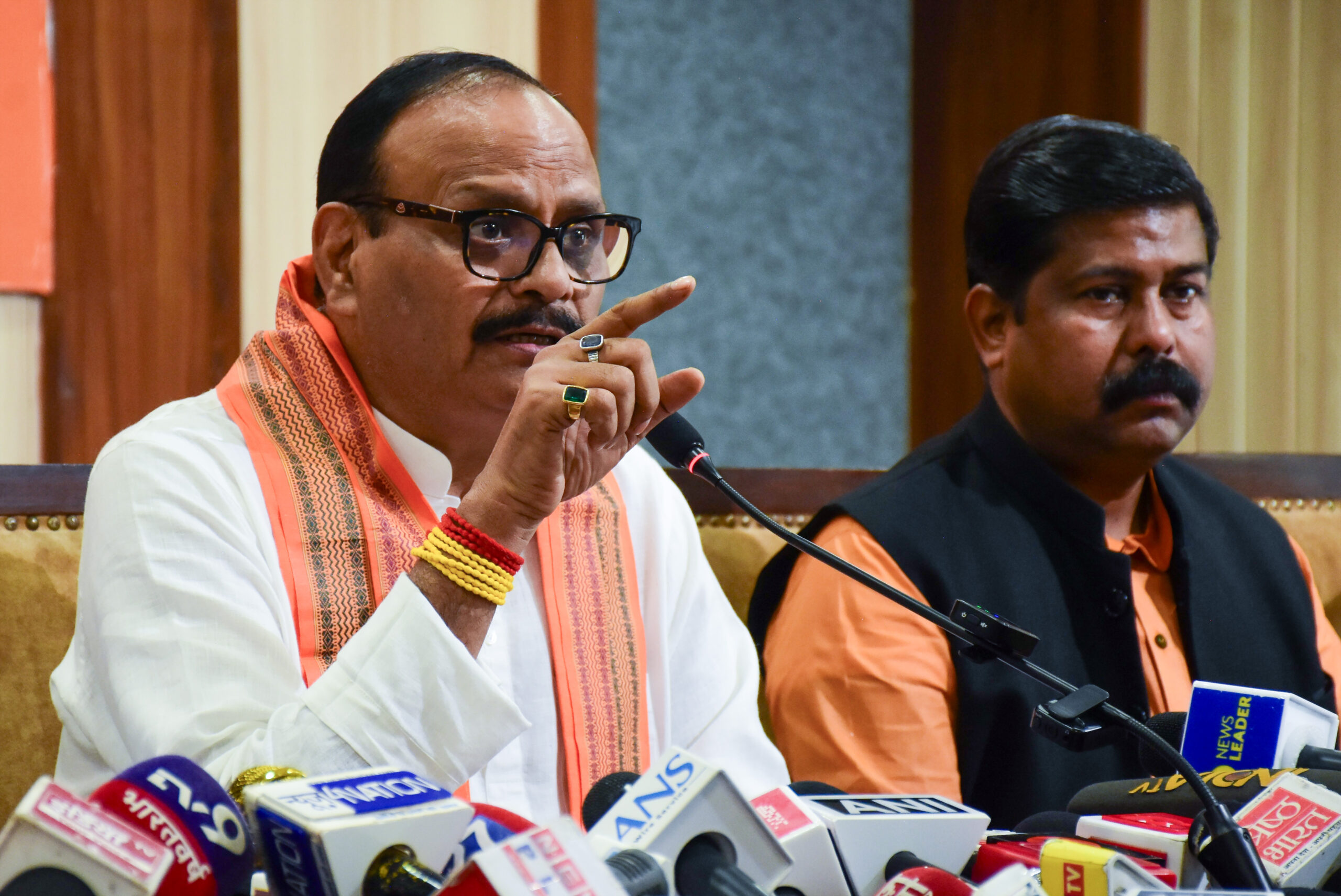 Lucknow: Brajesh Pathak addresses press conference #Gallery Lucknow: Brajesh Pathak addresses press conference #Gallery