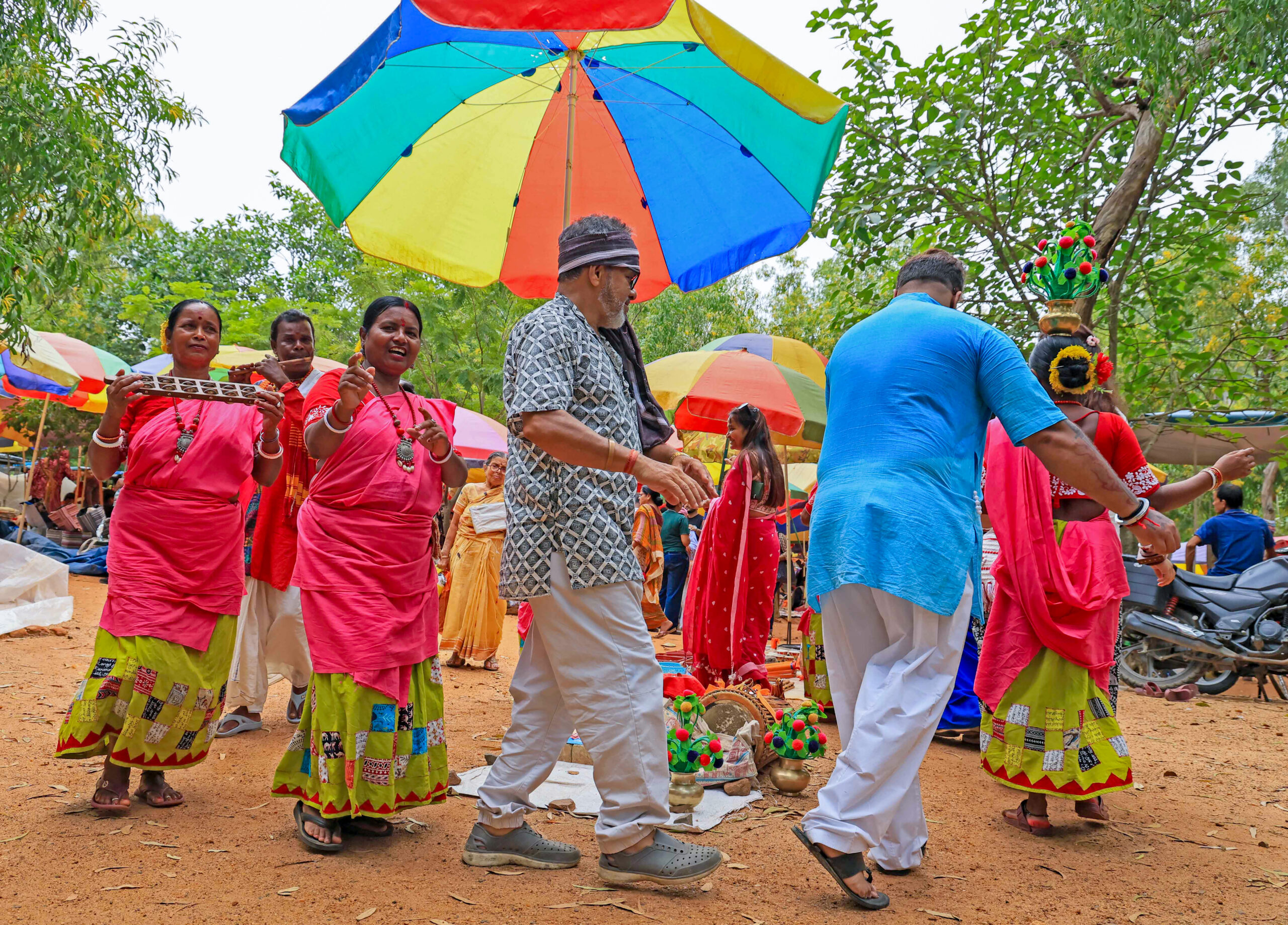 Birbhum: Karam festival celebrations #Gallery Birbhum: Karam festival celebrations #Gallery
