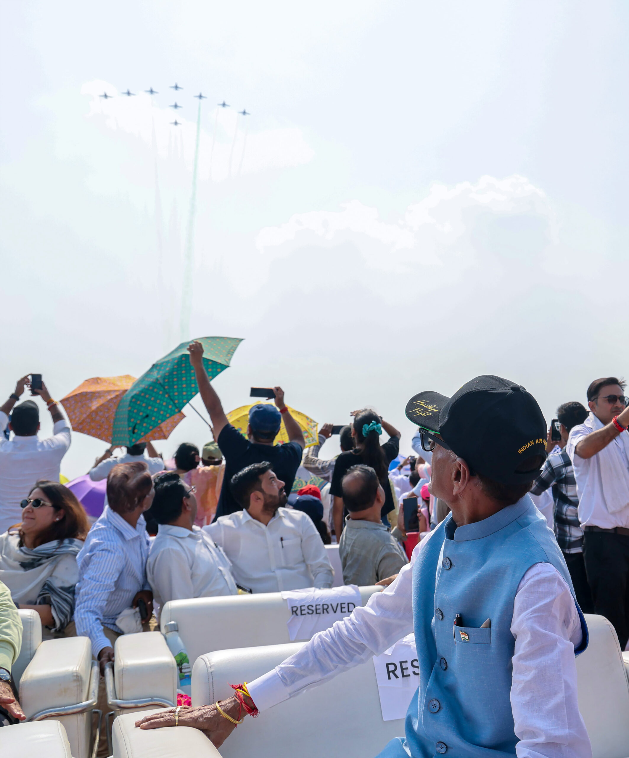 Meerut: Suryakiran aerobatic team show #Gallery Meerut: Suryakiran aerobatic team show #Gallery