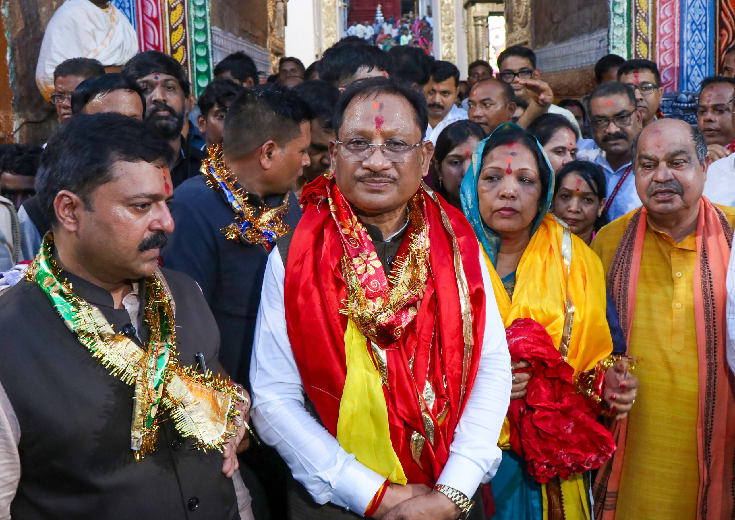 Puri: Vishnu Deo Sai visits Jagannath Temple #Gallery Puri: Vishnu Deo Sai visits Jagannath Temple #Gallery