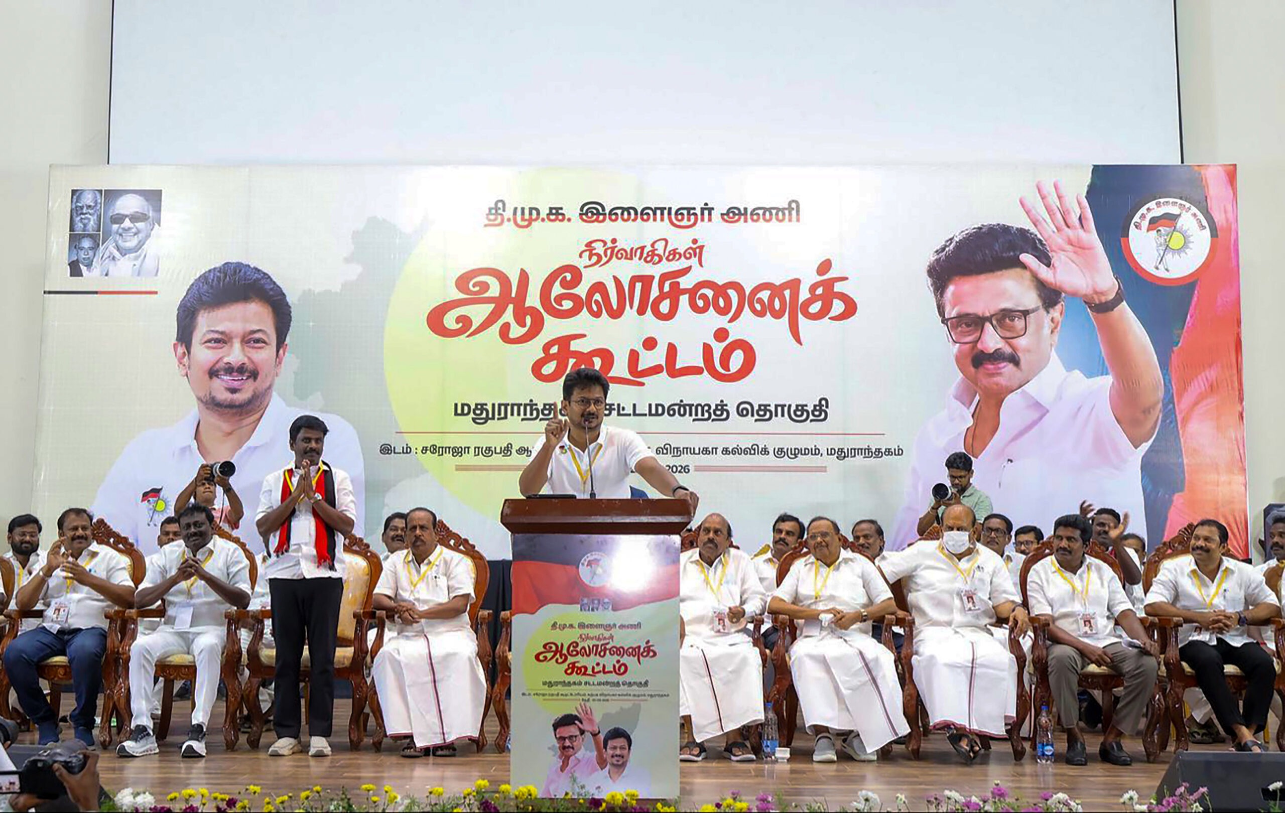 Madurantakam: Udhayanidhi Stalin meets party workers #Gallery Madurantakam: Udhayanidhi Stalin meets party workers #Gallery