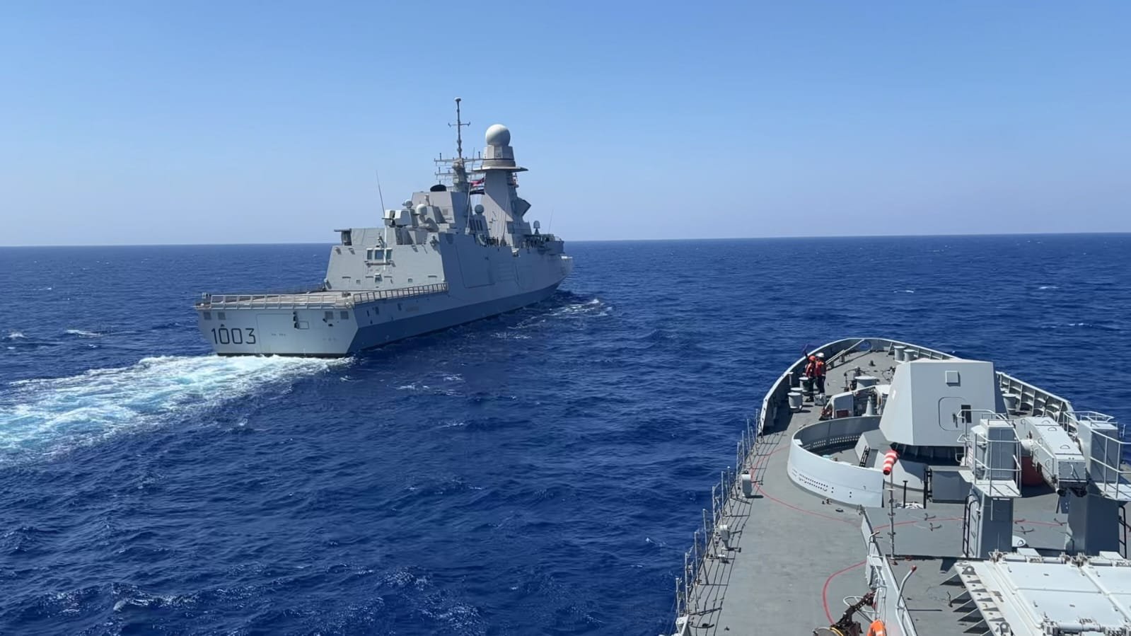 INS Trishul concludes three-day port call at Egypt's Alexandria INS Trishul concludes three-day port call at Egypt's Alexandria