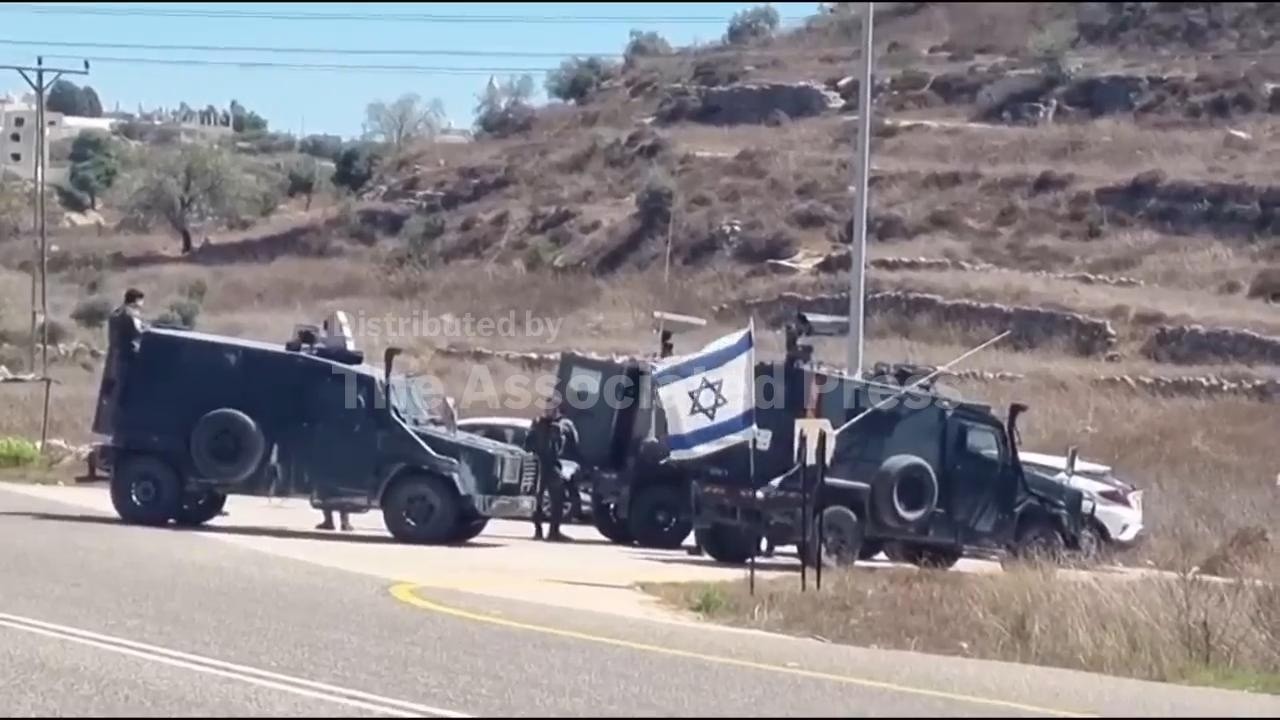An Israeli man fatally shot in the occupied West Bank, with the suspect detained (Video)