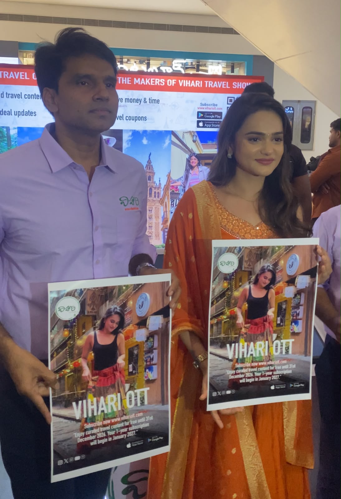 VIHARI OTT Launched Sri Satya’s Vietnam Episodes Poster