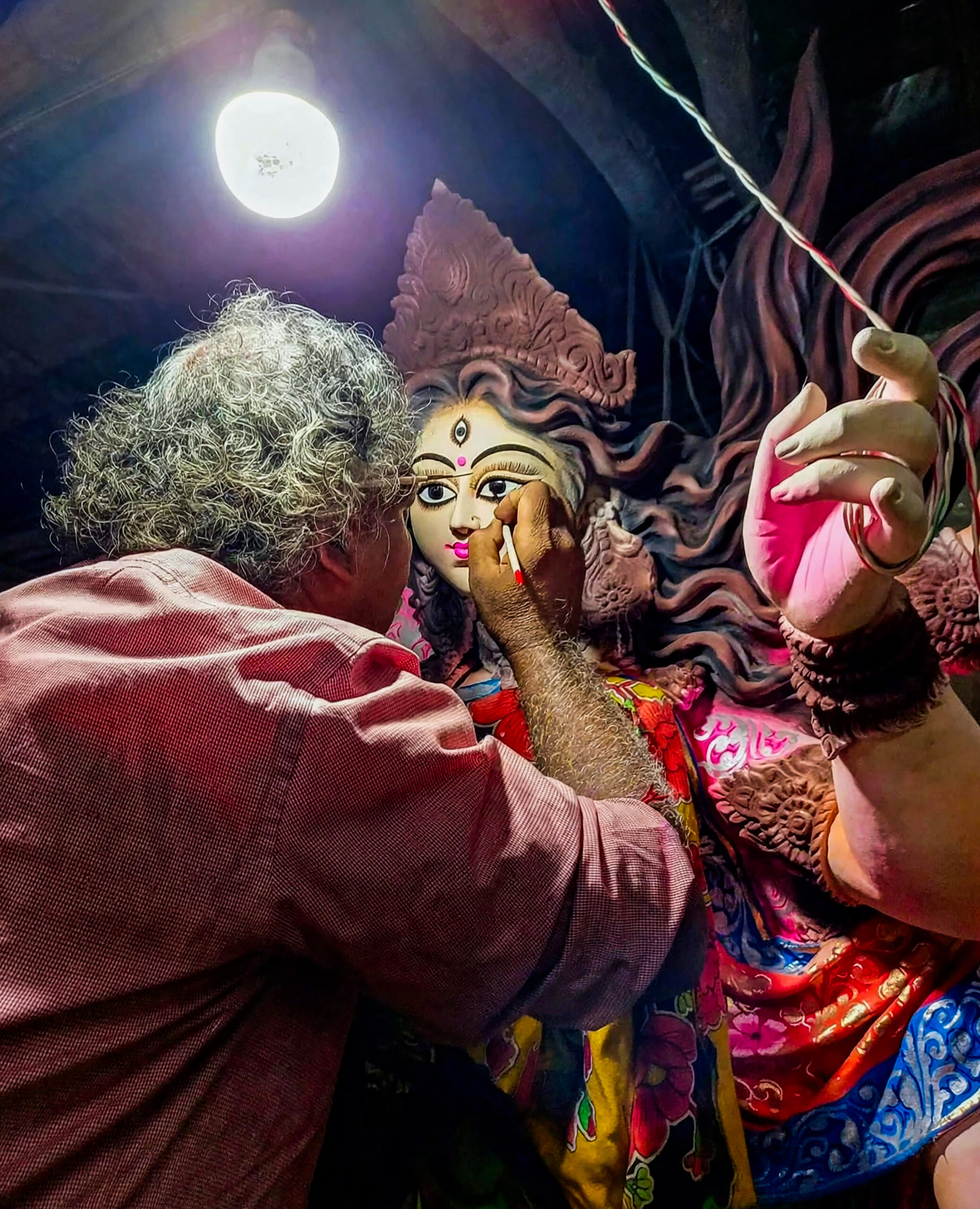 Purba Medinipur: Durga Puja Preparations #Gallery Purba Medinipur: Durga Puja Preparations #Gallery