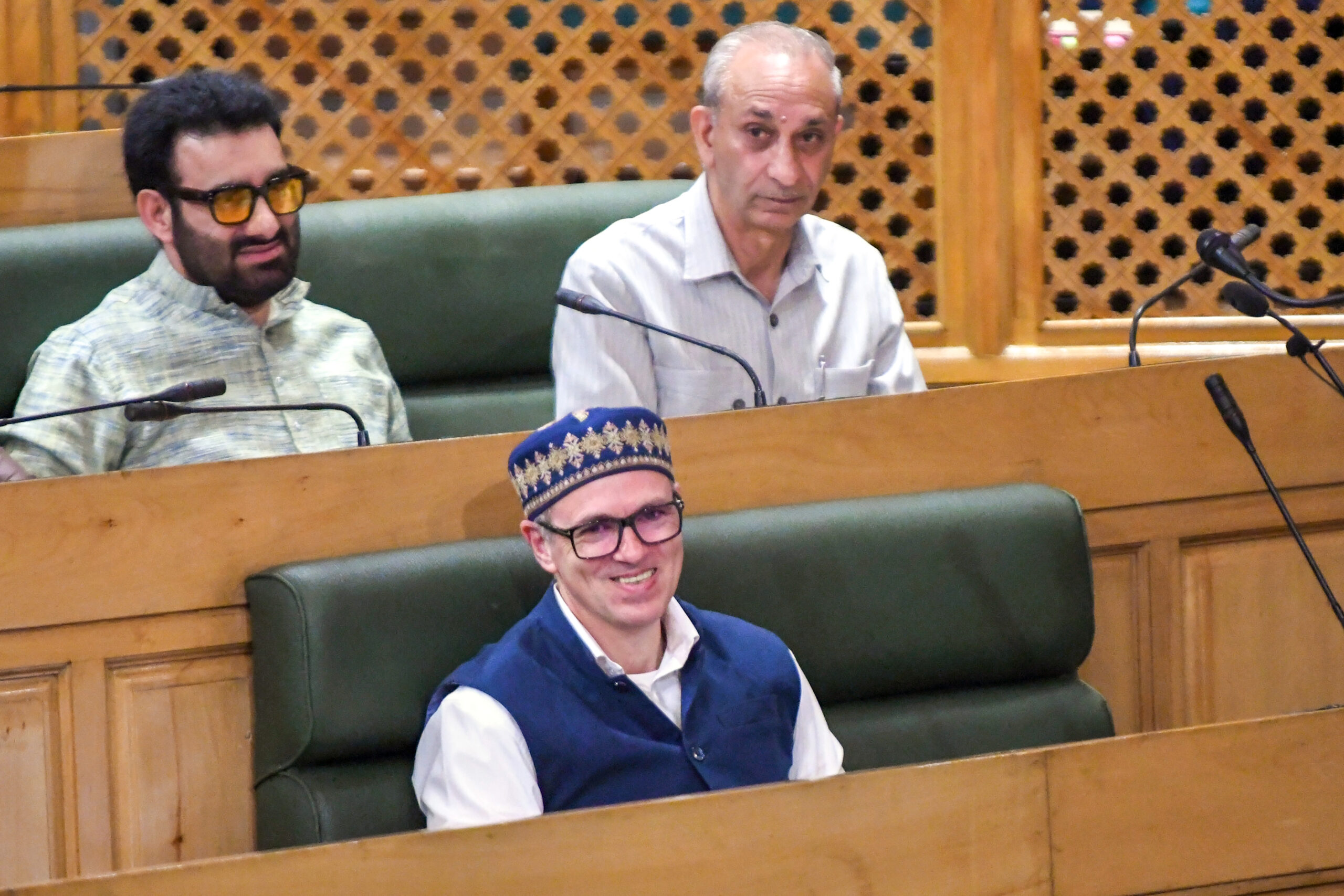 Srinagar: Jammu and Kashmir Legislative Chief Minister Omar Abdullah during the Autumn Session of the Jammu and Kashmir Legislative Assembly in Srinagar on Monday, September 21, 2026. (Photo: IANS)