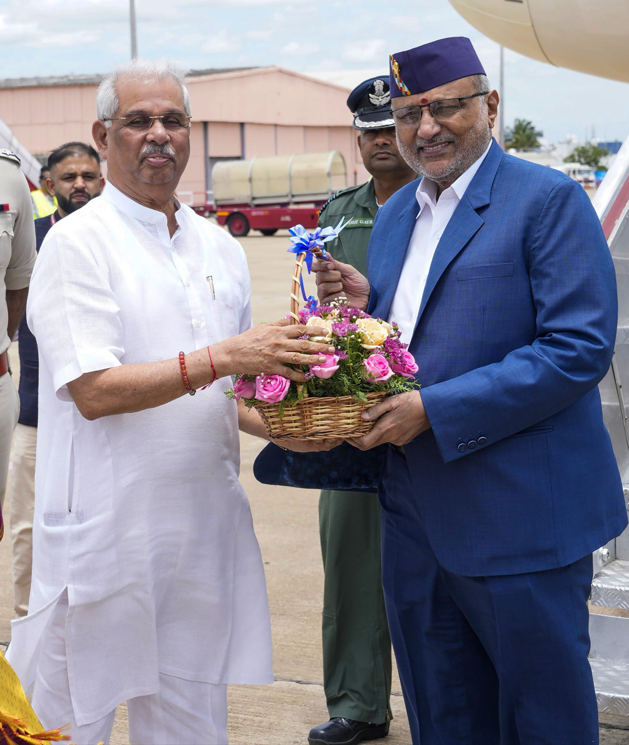 Coimbatore: Vice President C. P. Radhakrishnan Arrives in Tamil Nadu - #Gallery Coimbatore: Vice President C. P. Radhakrishnan Arrives in Tamil Nadu - #Gallery