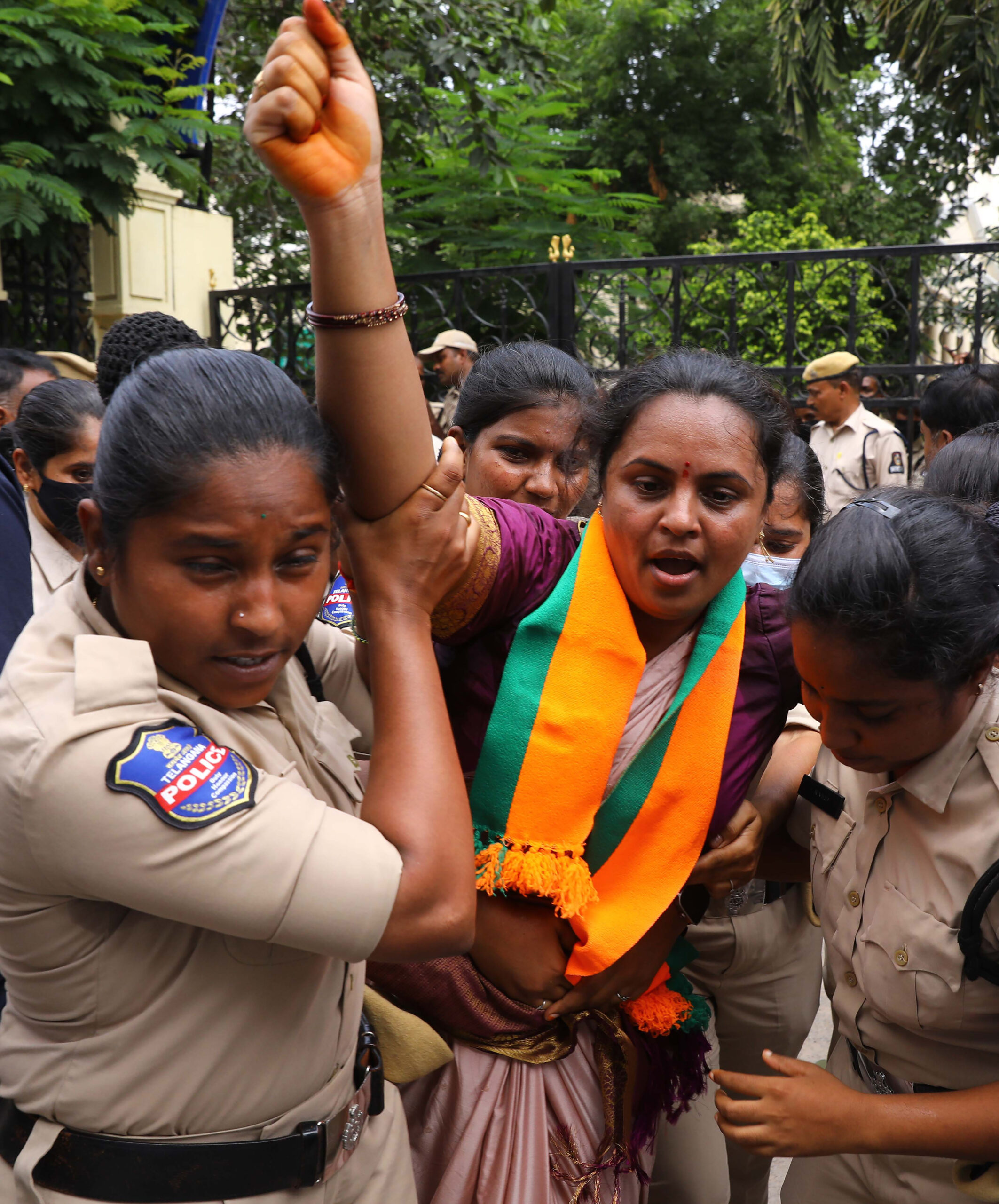 BJP ST Morcha protest in Hyderabad #Gallery BJP ST Morcha protest in Hyderabad #Gallery