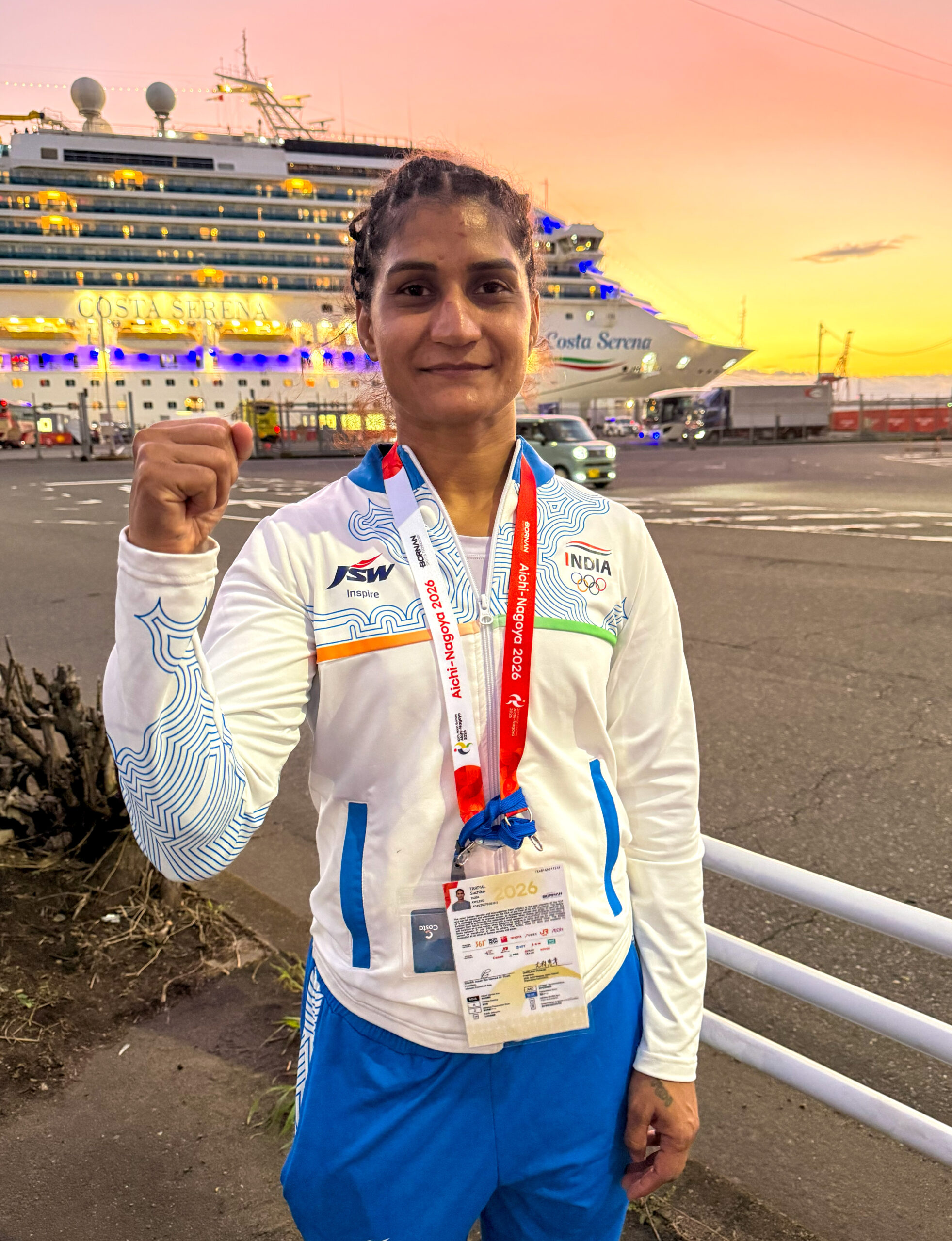 Aichi: Suchika Tariyal Wins Bronze in MMA #Gallery Aichi: Suchika Tariyal Wins Bronze in MMA #Gallery