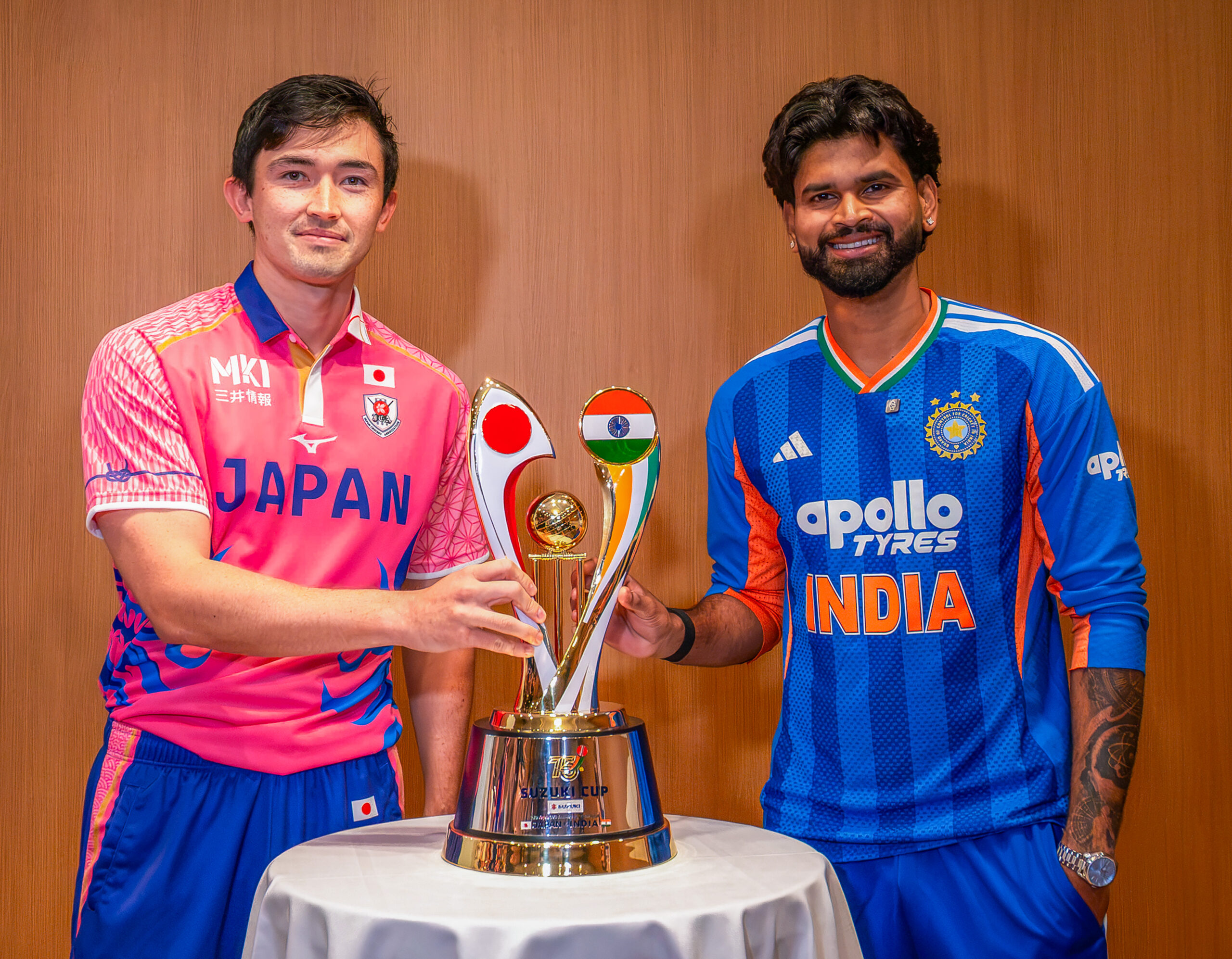 Sano: India and Japan captains pose ahead of historic T20I #Gallery Sano: India and Japan captains pose ahead of historic T20I #Gallery