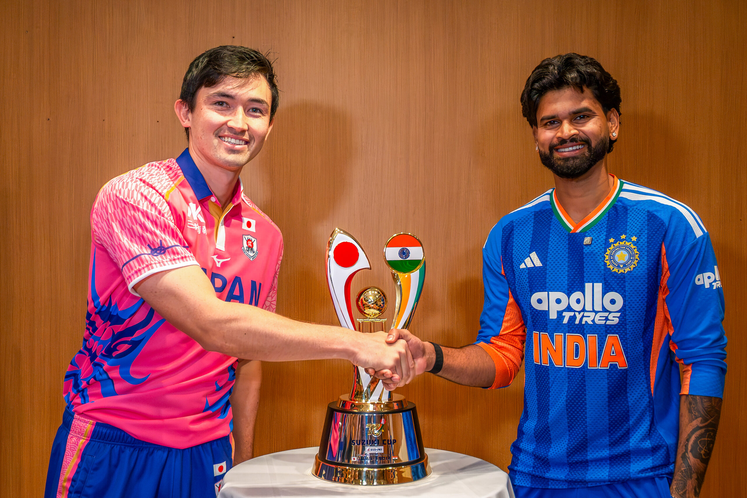 Sano: India and Japan captains pose ahead of historic T20I #Gallery Sano: India and Japan captains pose ahead of historic T20I #Gallery