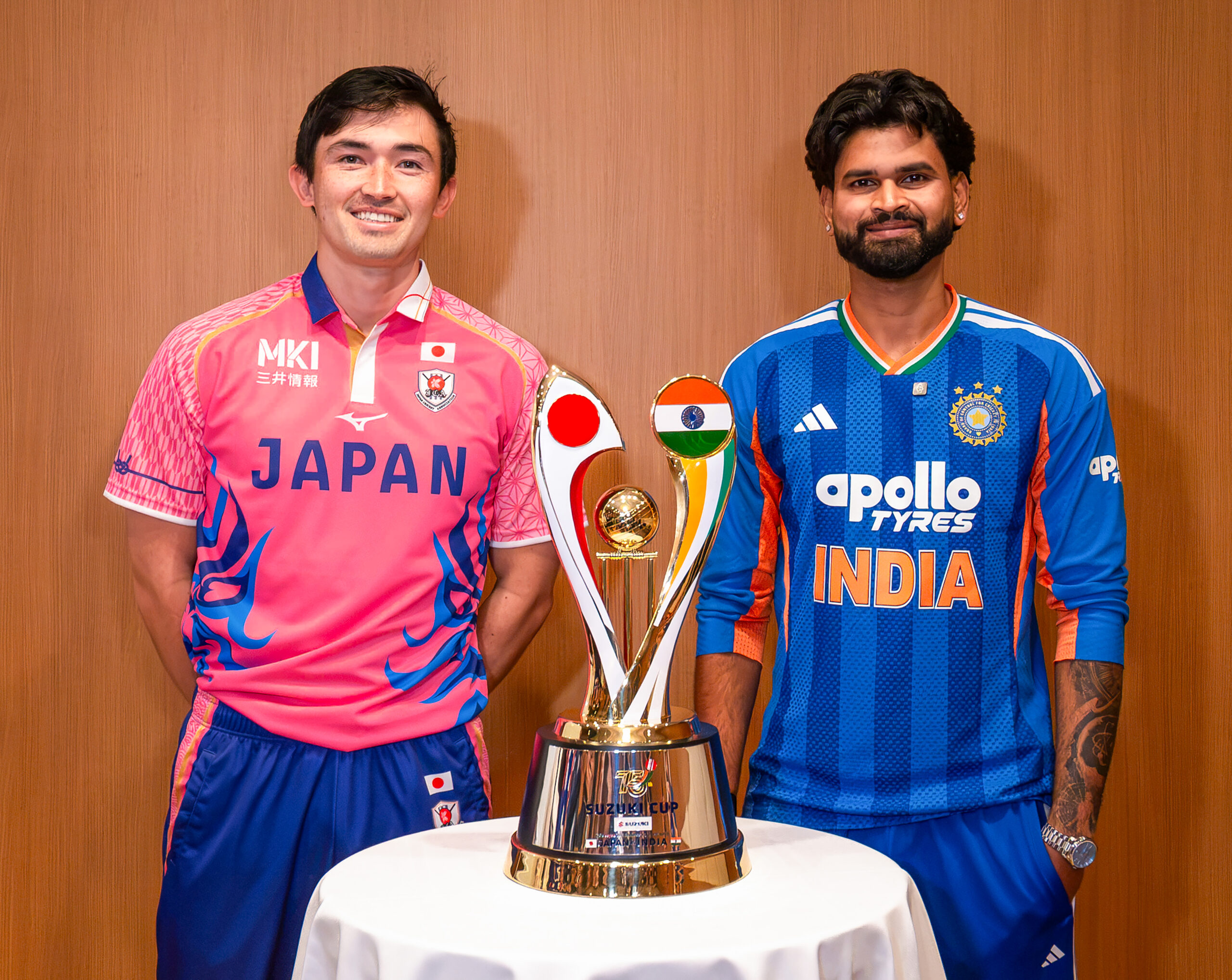 Sano: India and Japan captains pose ahead of historic T20I #Gallery Sano: India and Japan captains pose ahead of historic T20I #Gallery