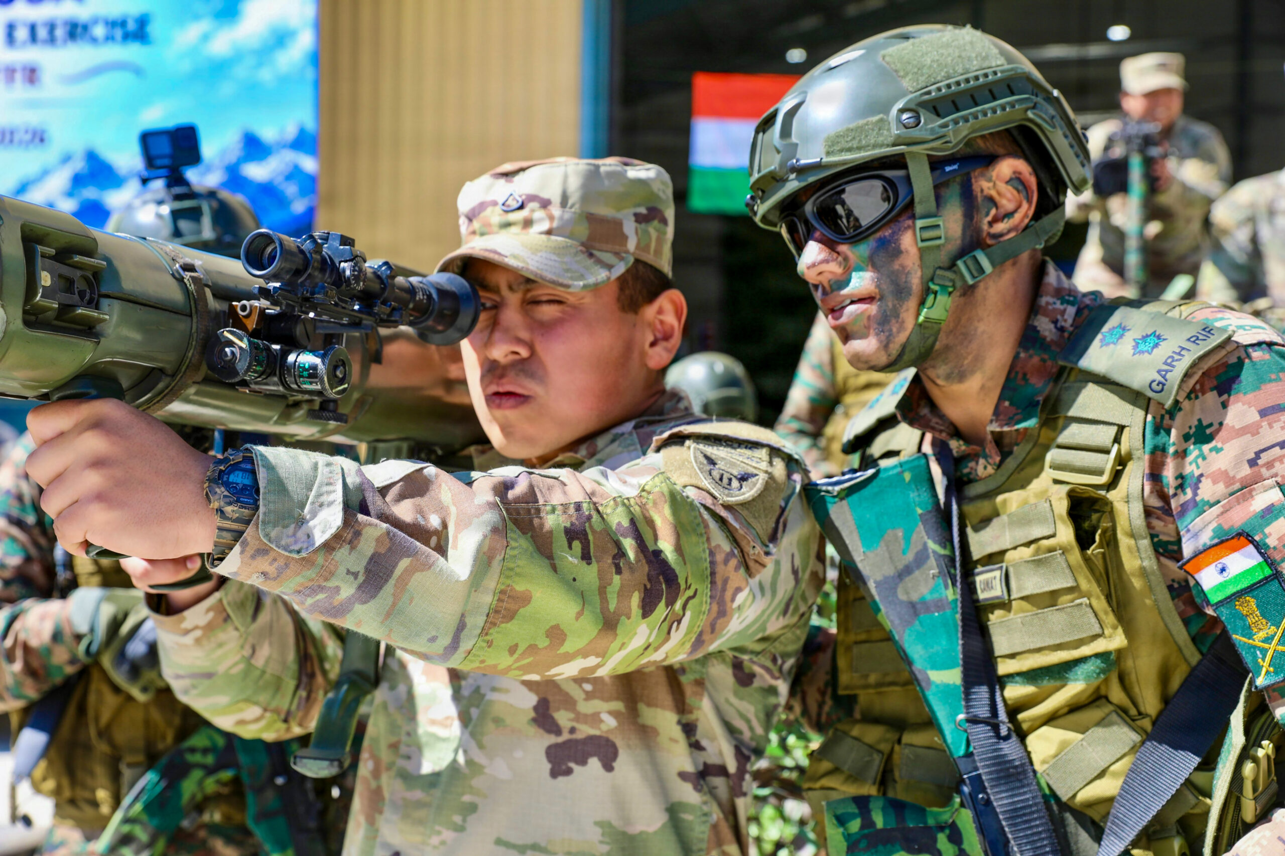 US and Indian Army soldiers at Yudh Abhyas 2026 #Gallery US and Indian Army soldiers at Yudh Abhyas 2026 #Gallery