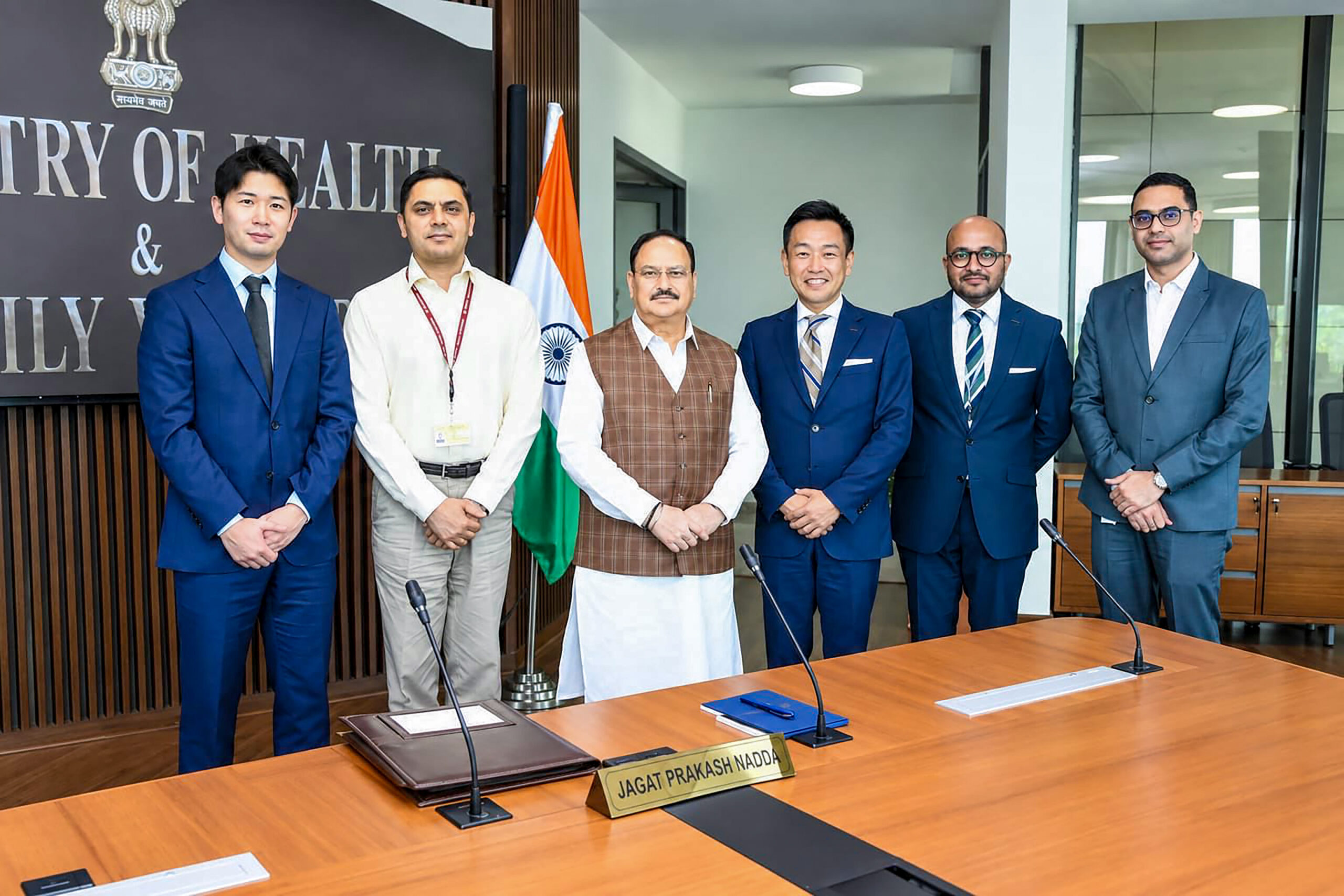 New Delhi: JP Nadda meets FUJIFILM India delegation #Gallery New Delhi: JP Nadda meets FUJIFILM India delegation #Gallery