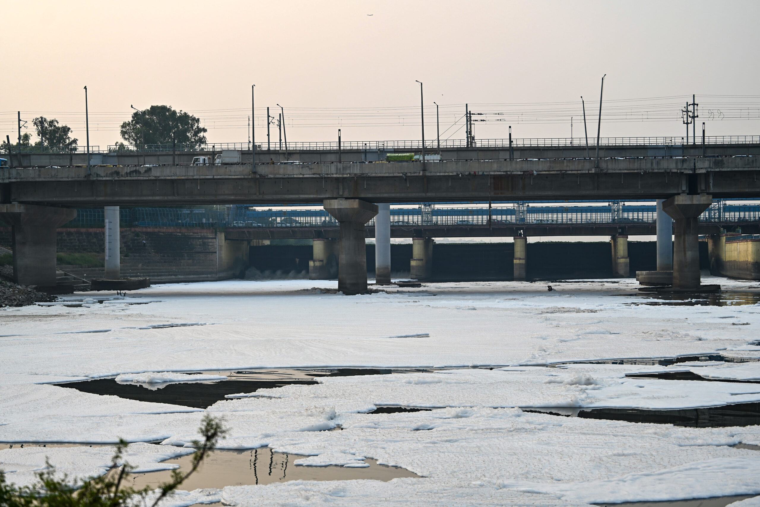 New Delhi: Ganesh idol immersion in Yamuna River #Gallery New Delhi: Ganesh idol immersion in Yamuna River #Gallery