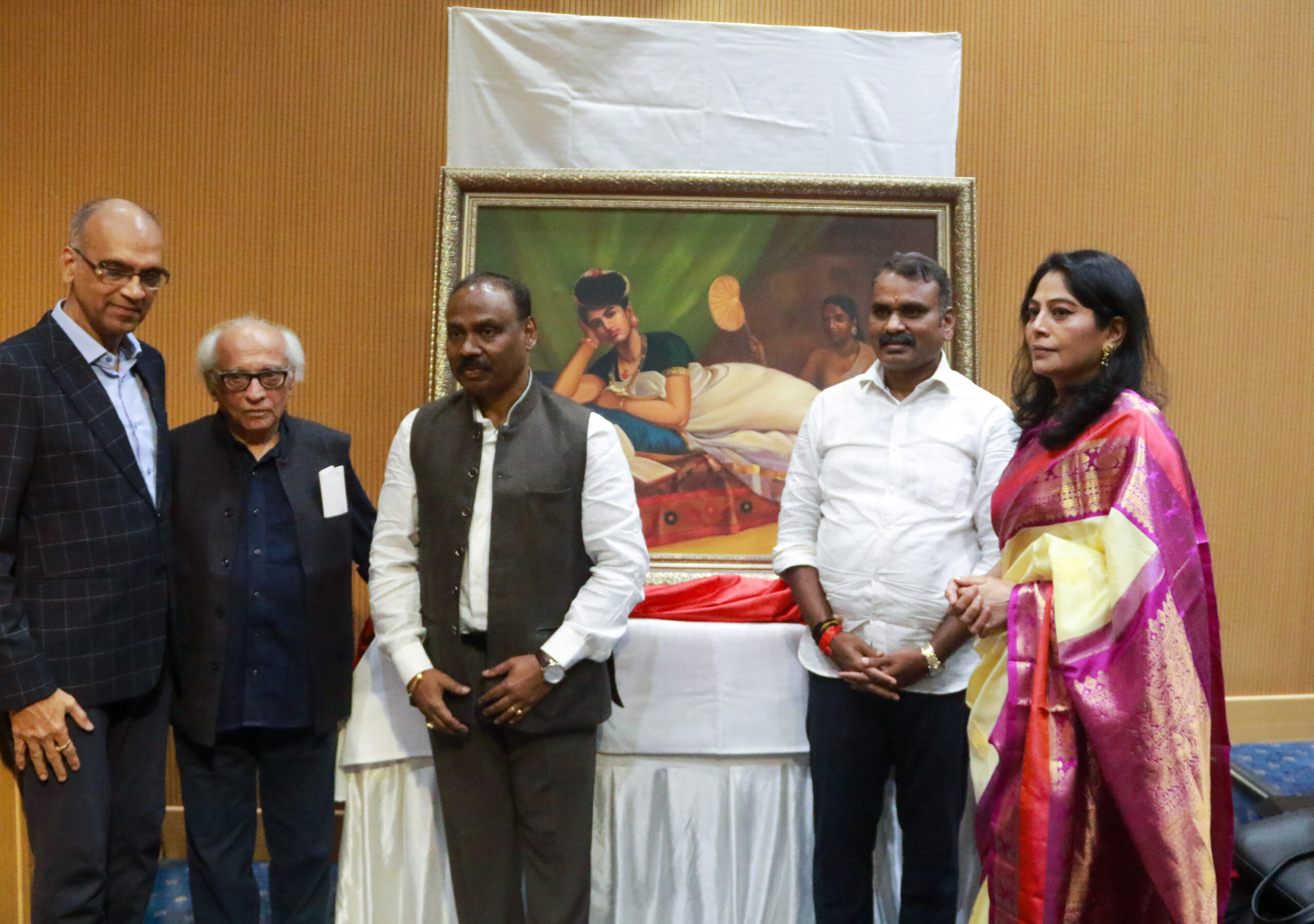 New Delhi: Rare Raja Ravi Varma Painting Unveiled at Chitranjali 2026 #Gallery New Delhi: Rare Raja Ravi Varma Painting Unveiled at Chitranjali 2026 #Gallery