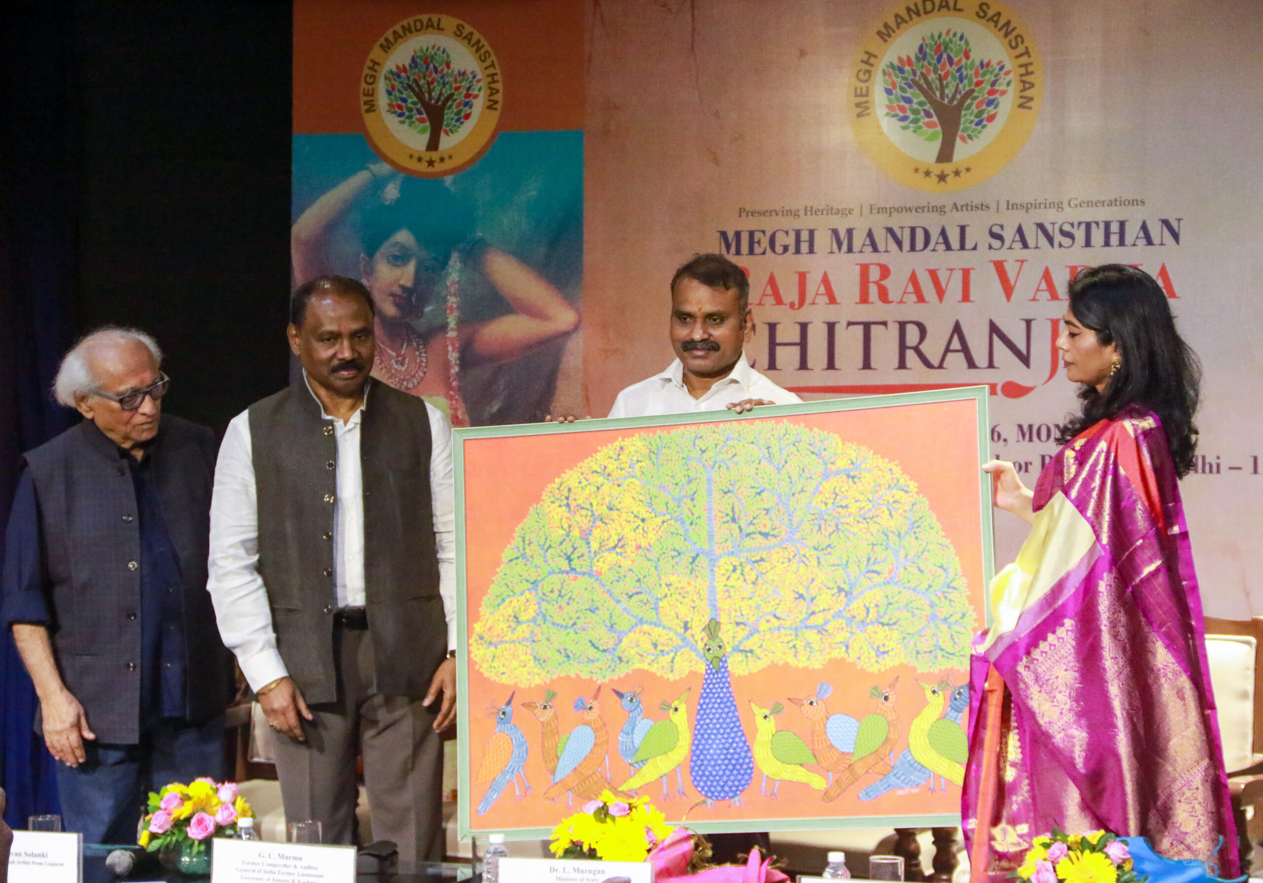 New Delhi: Rare Raja Ravi Varma Painting Unveiled at Chitranjali 2026 #Gallery New Delhi: Rare Raja Ravi Varma Painting Unveiled at Chitranjali 2026 #Gallery