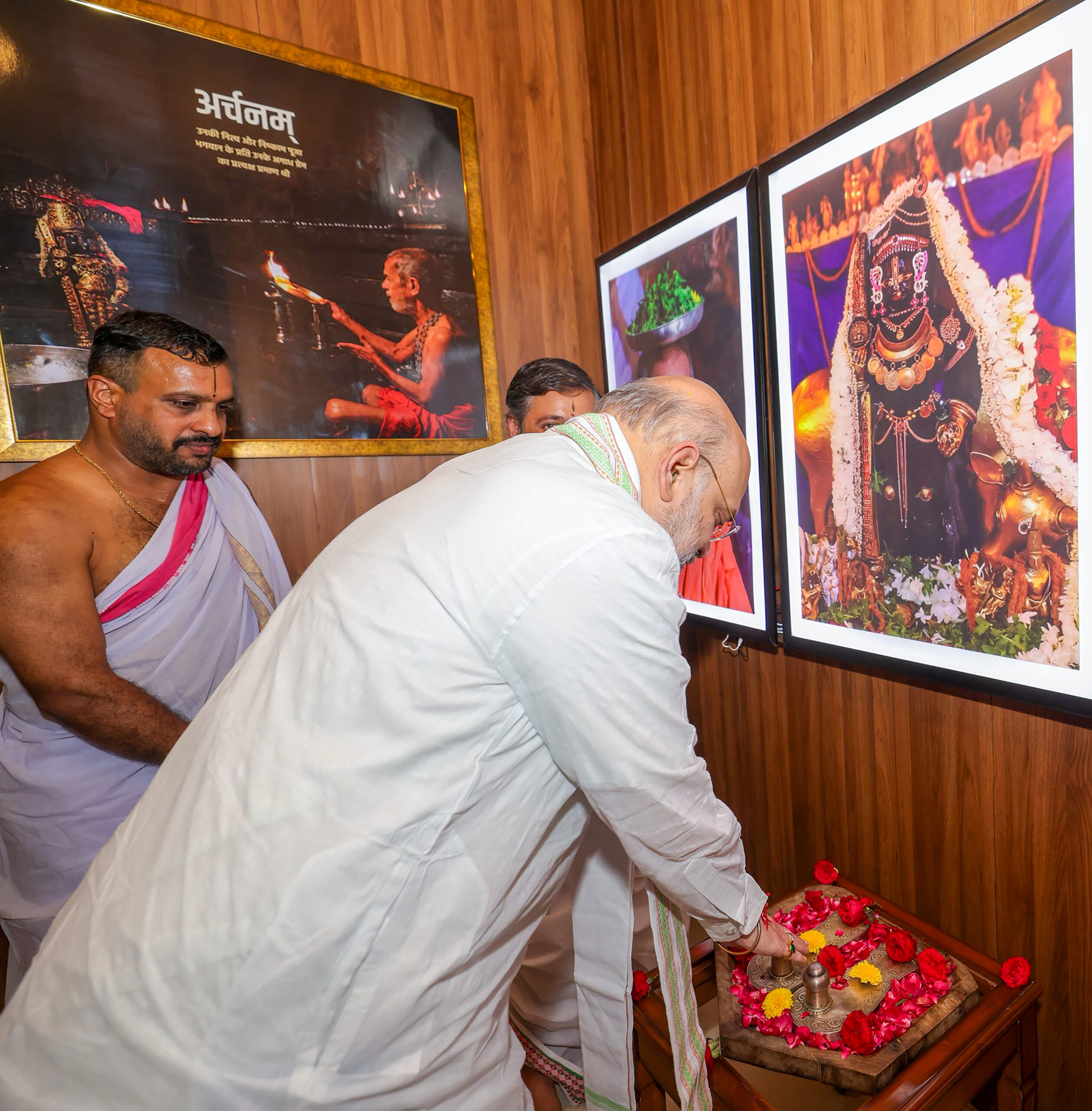 New Delhi: Amit Shah Visits Shri Vedavyasa Gurukulam #Gallery New Delhi: Amit Shah Visits Shri Vedavyasa Gurukulam #Gallery