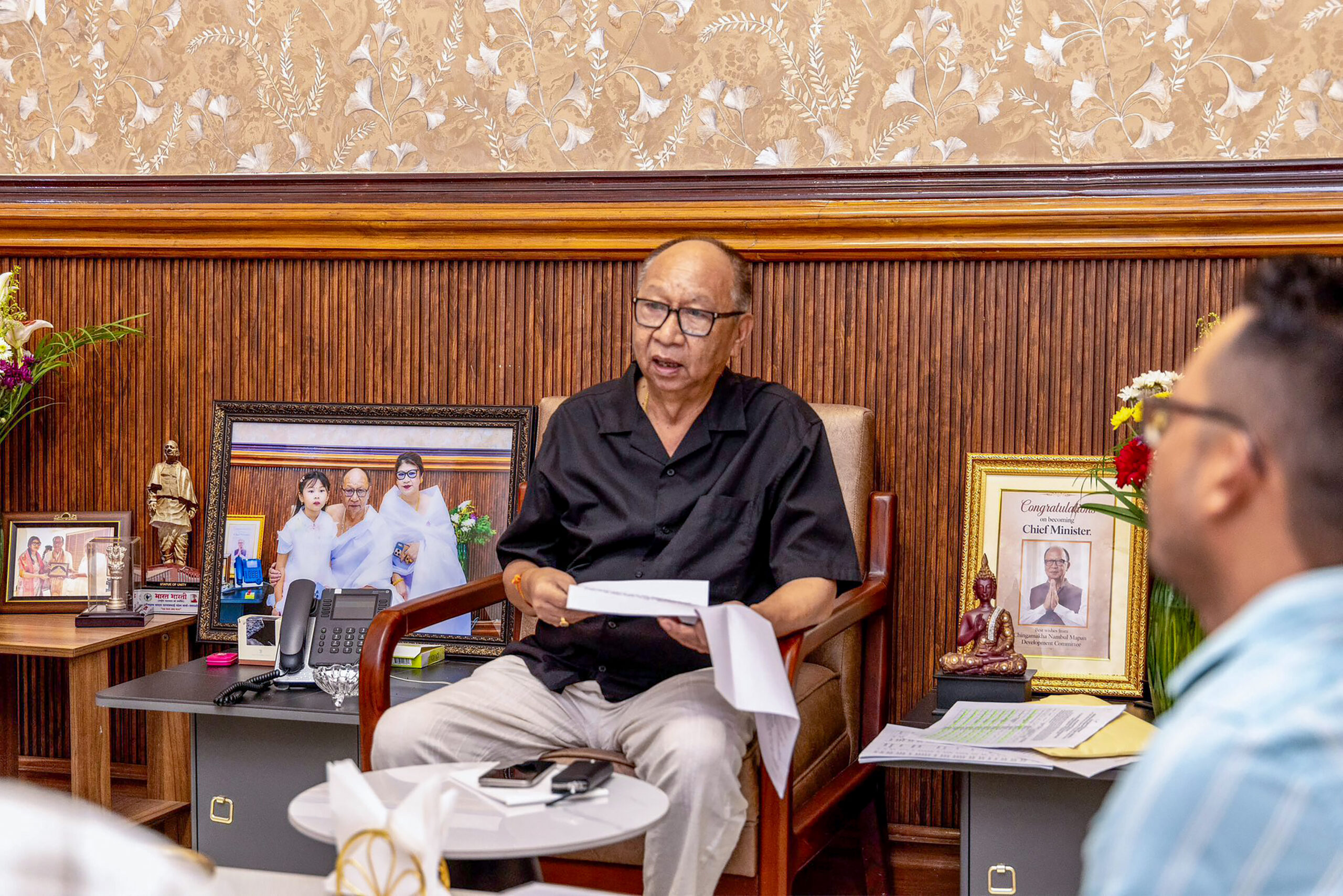 Imphal: Khemchand Yumnam meets Jiri Development Organisation delegation #Gallery Imphal: Khemchand Yumnam meets Jiri Development Organisation delegation #Gallery