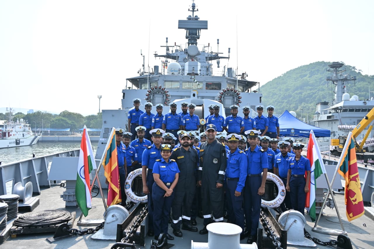 Indian, Lankan Navies hold professional exchanges during Exercise SLINEX-26 Indian, Lankan Navies hold professional exchanges during Exercise SLINEX-26