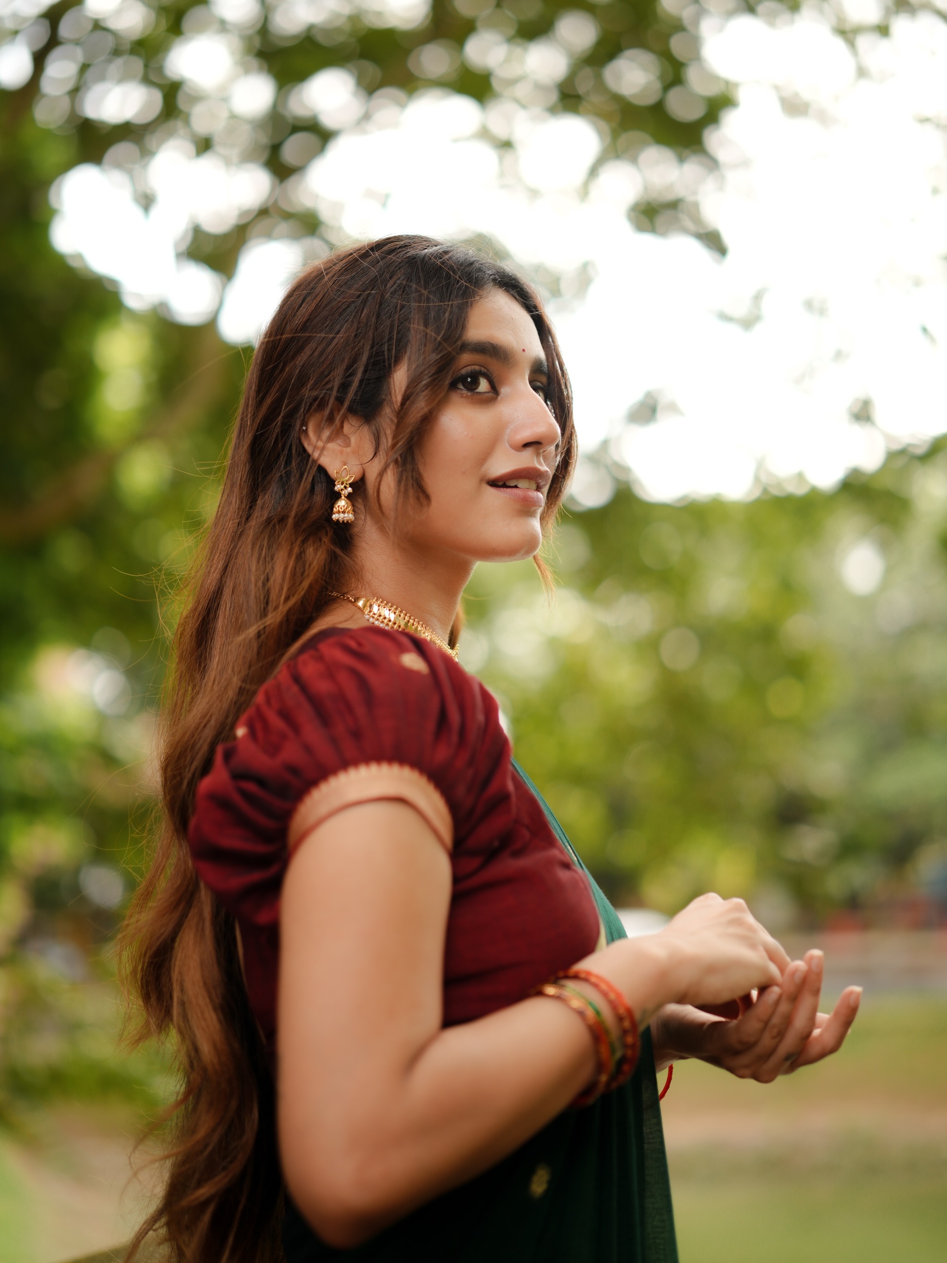 Actress Priya Warrior New Glam Stills Actress Priya Warrior New Glam Stills