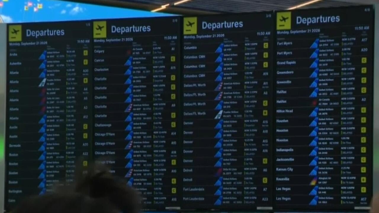 Massive East Coast air travel disruption caused by accidentally cut fiber line, Duffy says (Video)