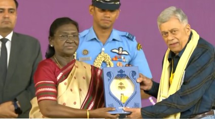 Anant Nag receives Dadasaheb Phalke Award; Prez Murmu hails his 'natural, restrained' acting