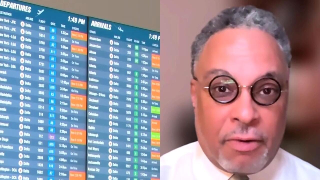 Former air traffic controller explains outage that caused domino effect of flight delays (Video)