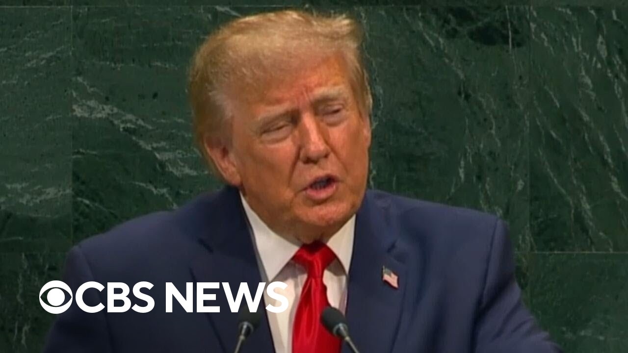 Watch: Trump's U.N. General Assembly address to world leaders (Video)