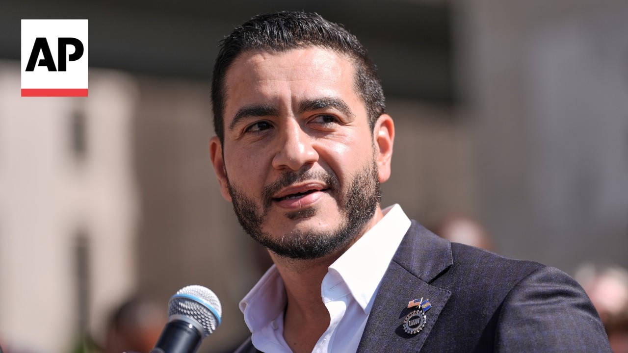 Abdul El-Sayed says he had 'disagreements' with Kamala Harris' positions on Gaza (Video)