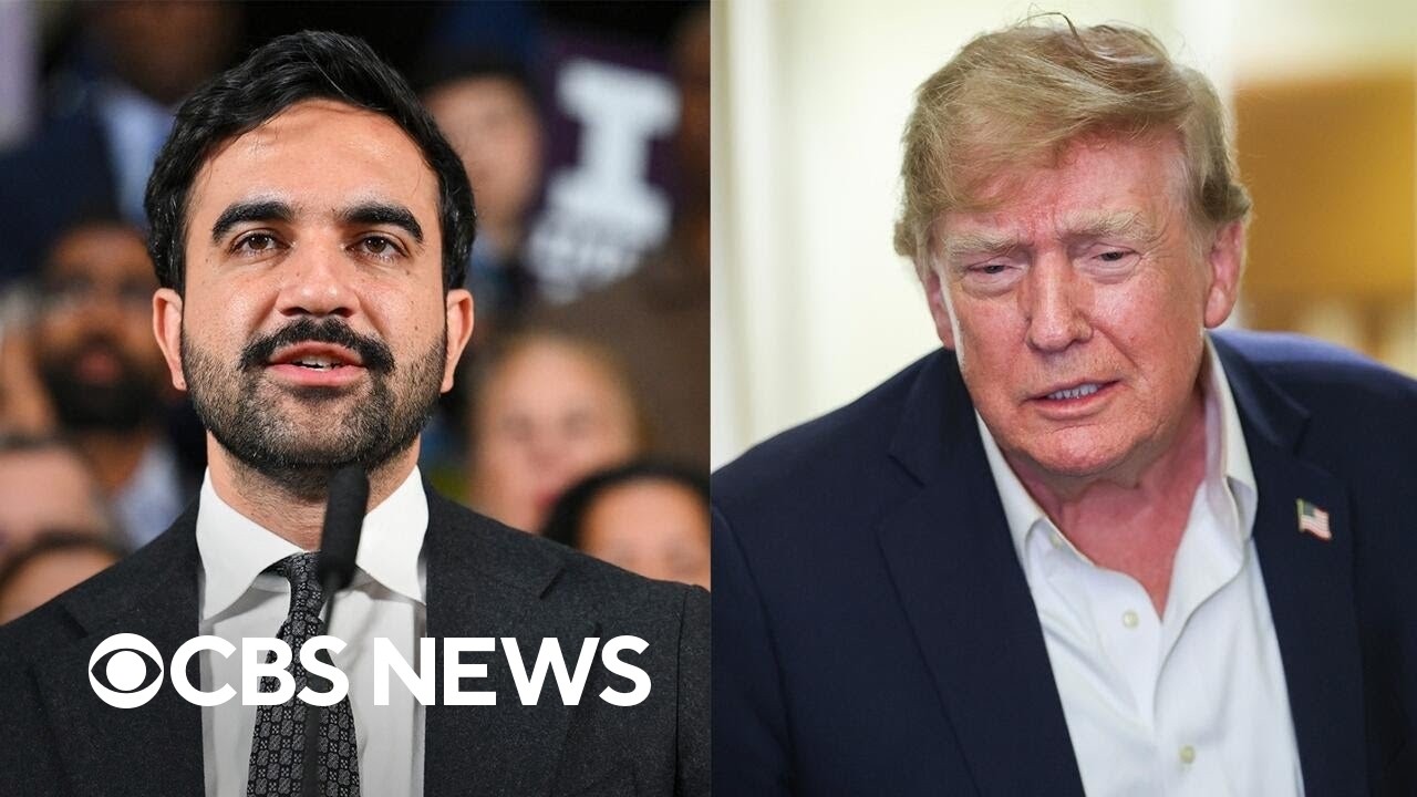 Trump meets with Mamdani ahead of U.N. address (Video)