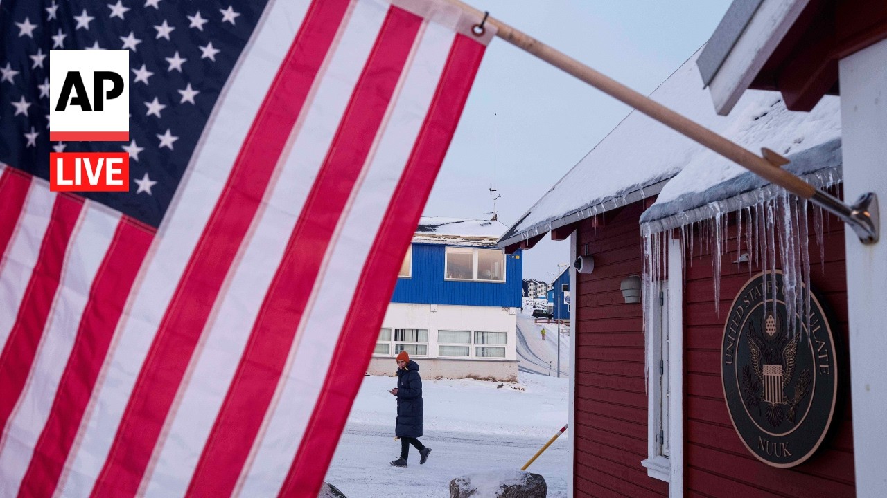 LIVE: US, Denmark and Greenland sign deal expanding American military presence in Greenland (Video)