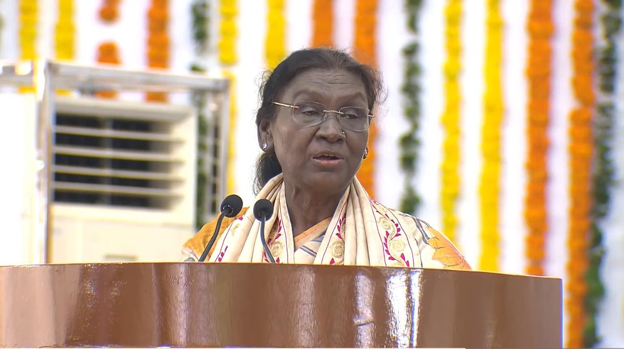 ‘Live and let live’: Prez Murmu urges graduates to create jobs, opportunities