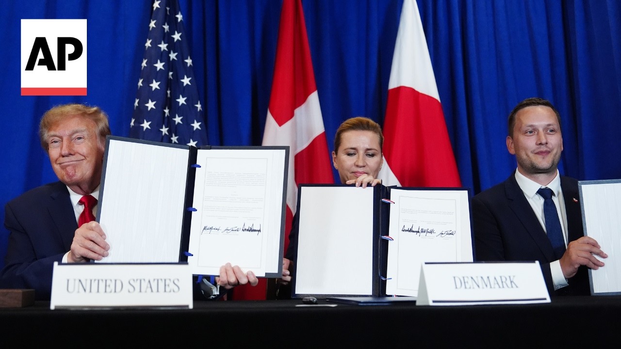 US-Denmark-Greenland agreement paves the way for more US bases in Greenland (Video)