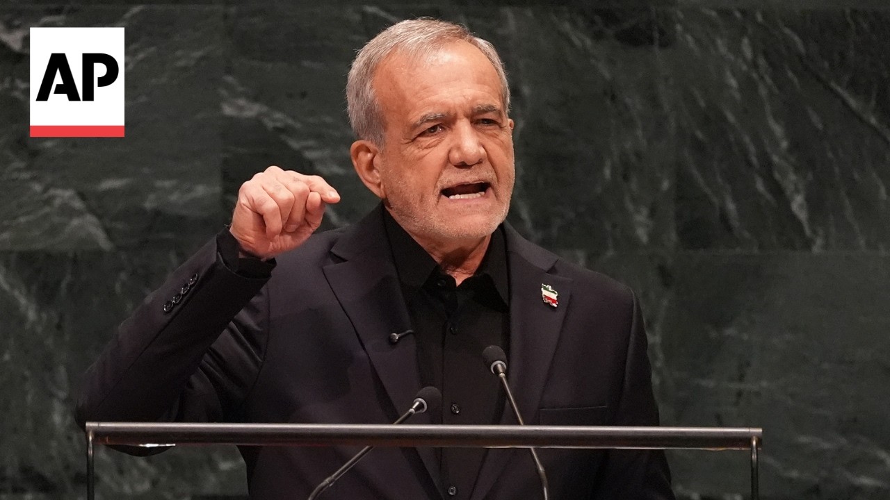 Iran has been the 'victims of terrorism', president says in UN speech (Video)