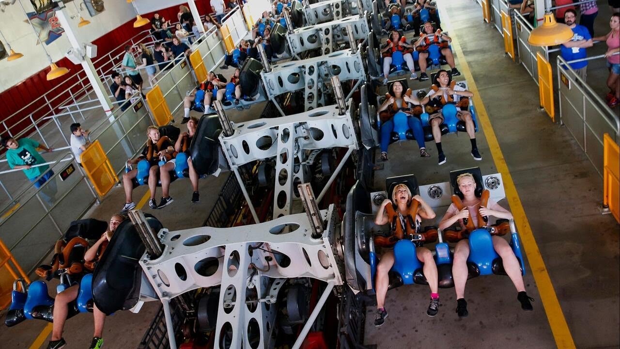 Lawsuits allege Six Flags' X2 roller coaster left riders with brain injuries (Video)