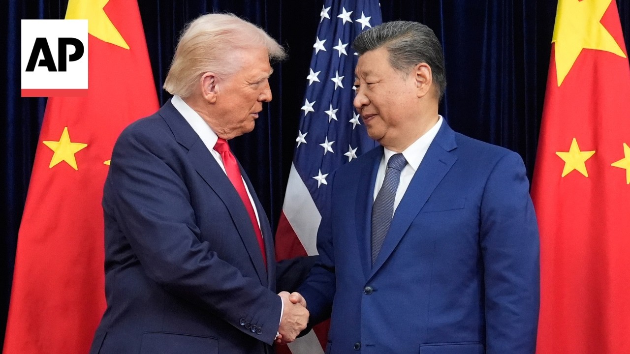 Trump hosts Xi at the White House with a fragile US-China truce on the line (Video)