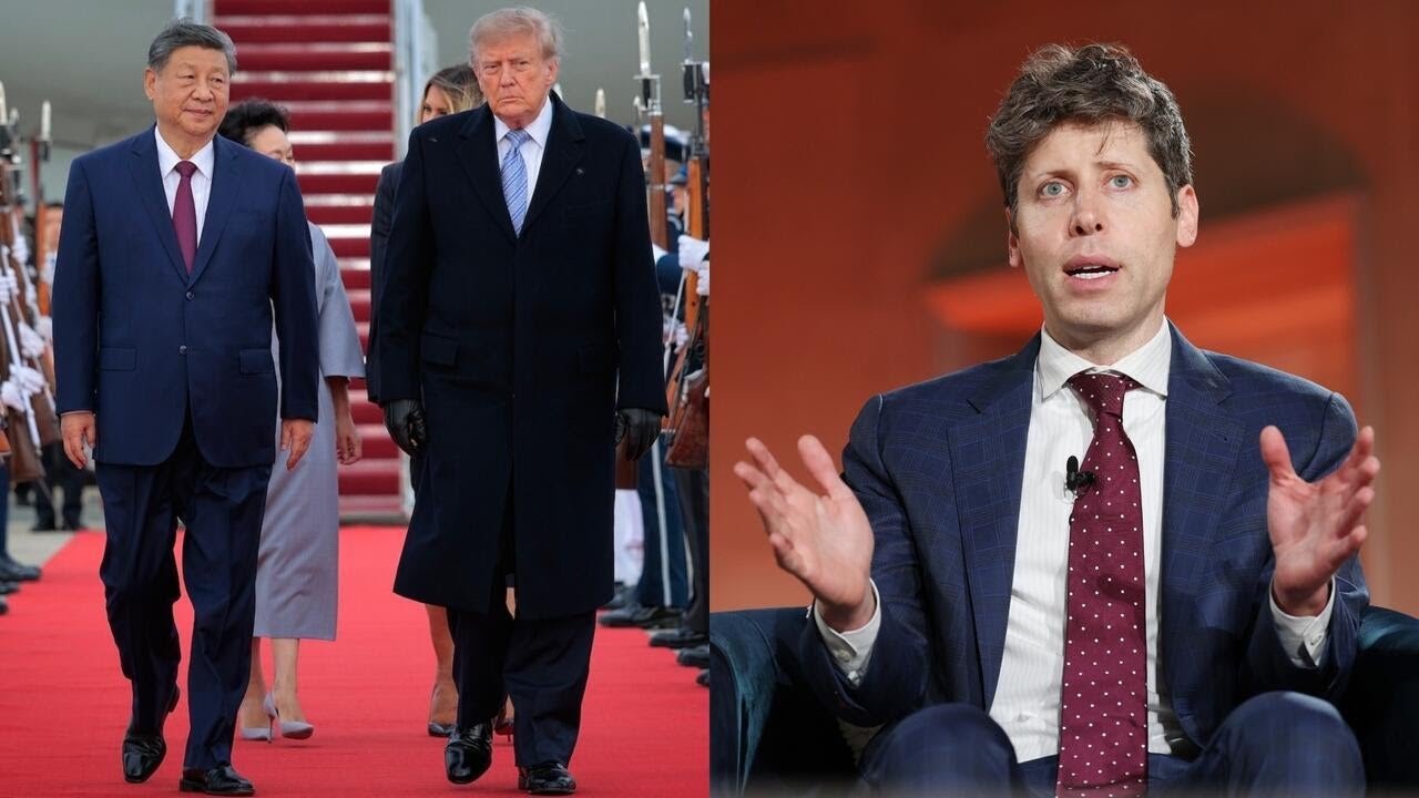 Sam Altman said a basic framework on AI regulation could fit one page. Will Trump and Xi take it on? (Video)