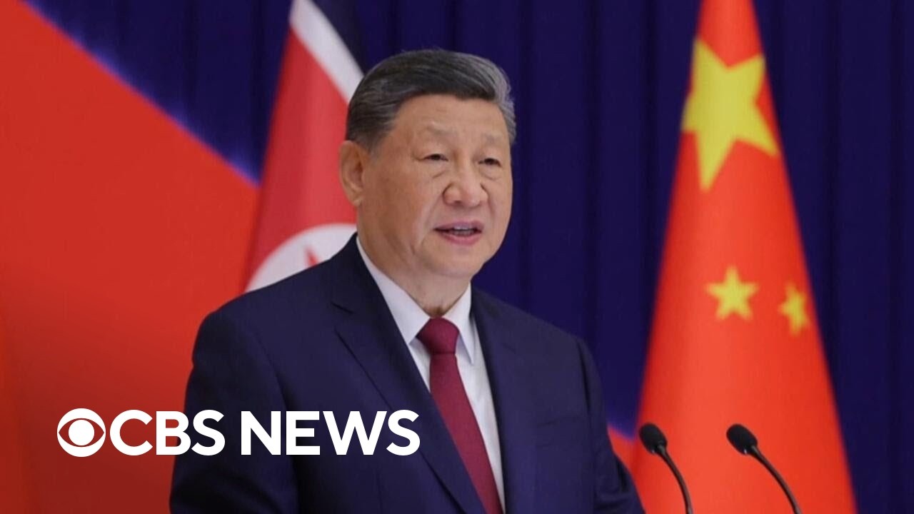 Trump meets with China's Xi as media outlets suspend pool coverage (Video)
