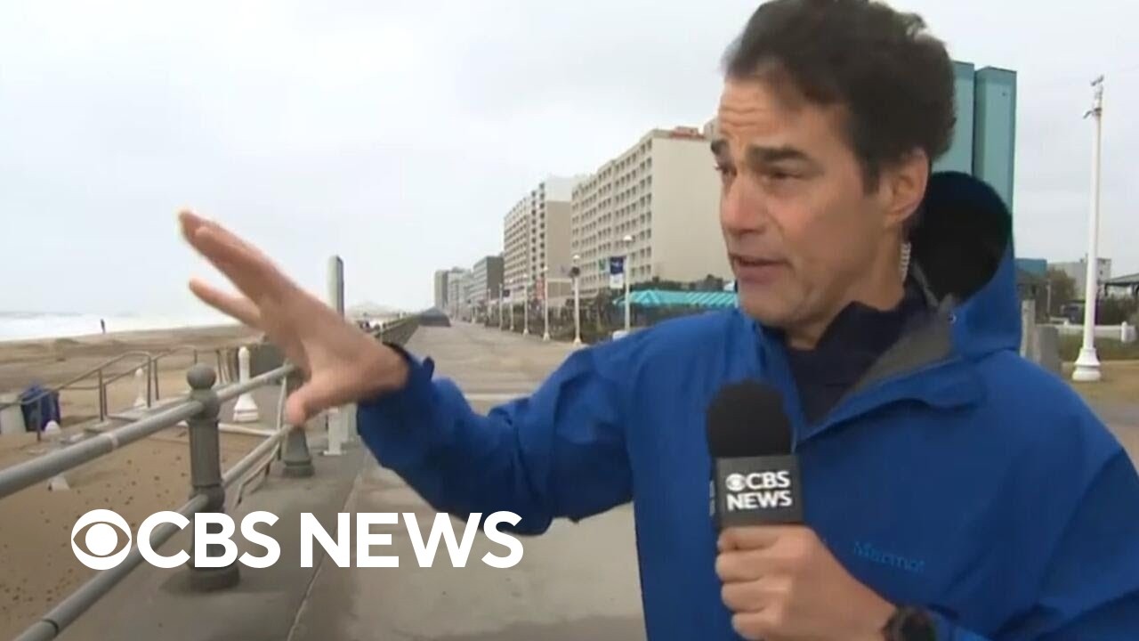 Huge waves and high tides flood coastal areas as nor'easter threatens the East Coast (Video)