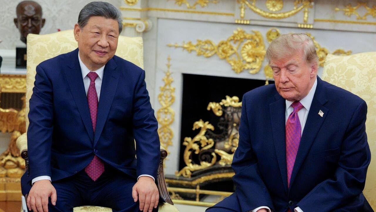 Here's how CBS News covered the Trump-Xi meeting without TV pool coverage amid White House ban (Video)