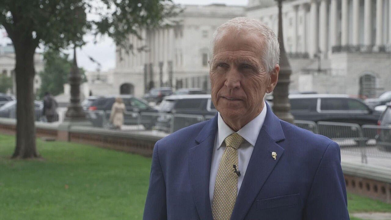 Tillis says he wants to see Trump press China's Xi about helping Iran (Video)